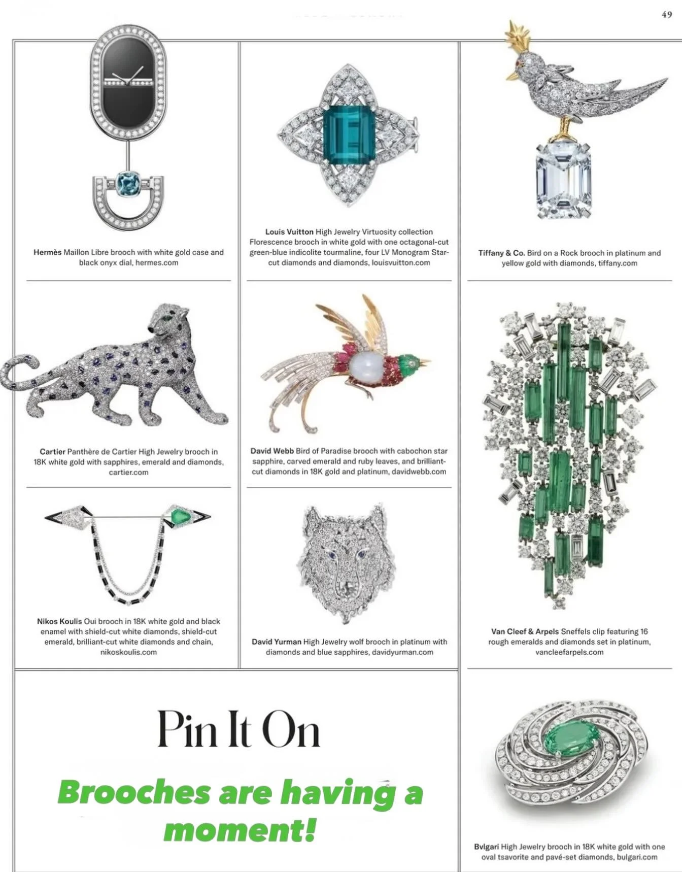 The brooch revival is real.
Genderless, timeless, and a little extra&mdash;in the best way.
&bull;
&bull;
&bull;
&bull;
&bull;
#brooches #fashiontrends #mbellishedlife