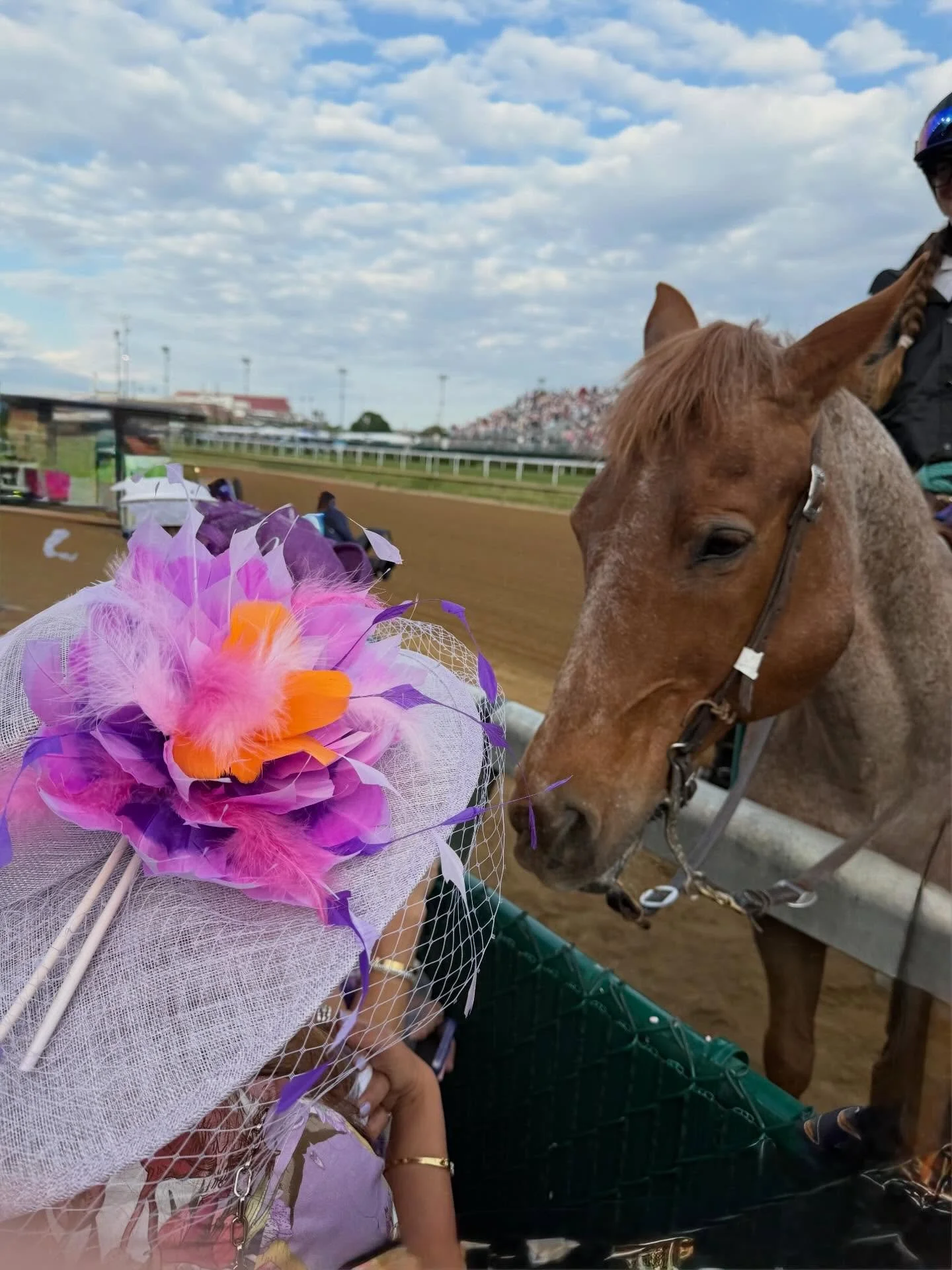 We shared a moment 💗 It was deep and soulful🐴