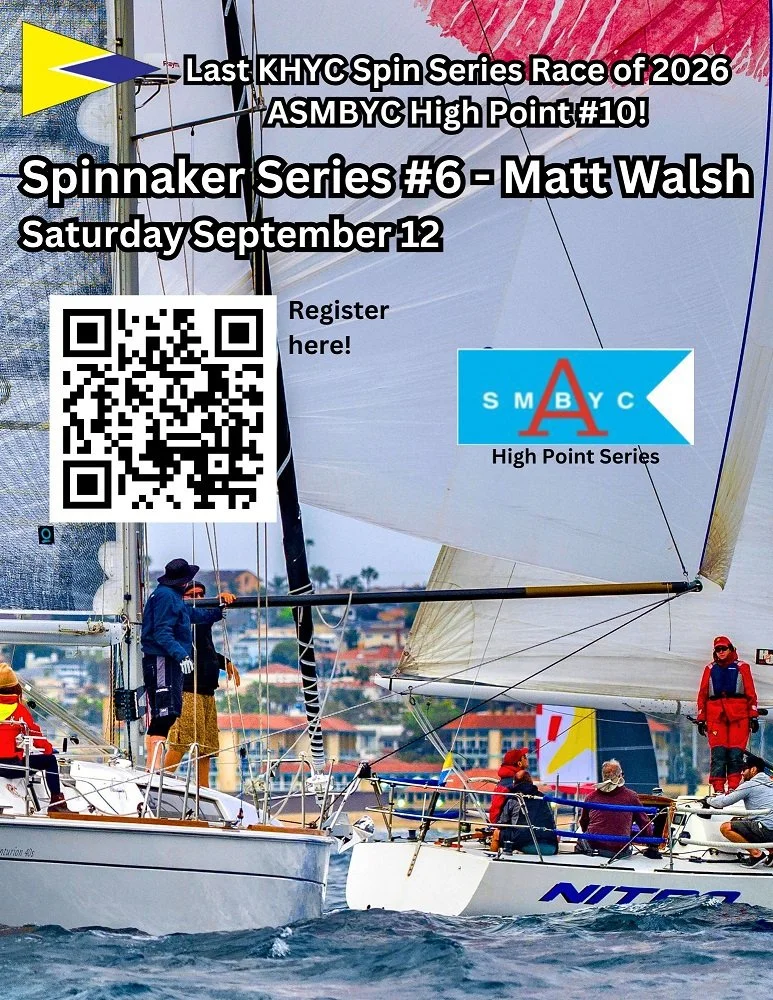 2026 KHYC Spinnaker Series #6 Flier