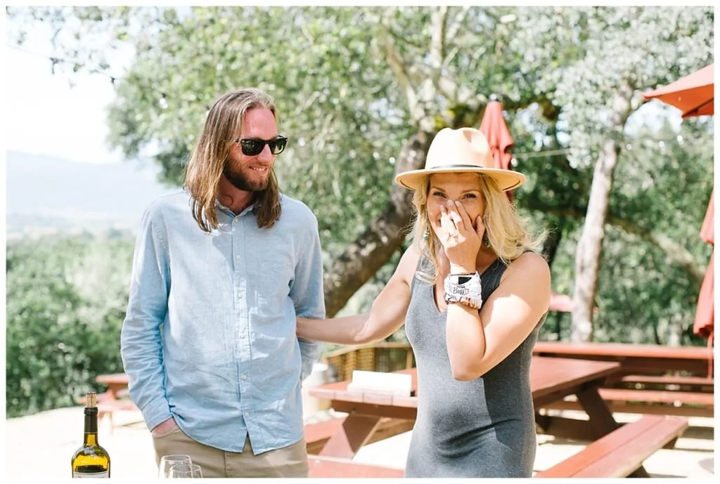 Proposal at Rutherford Hill Winery | Rutherford, California