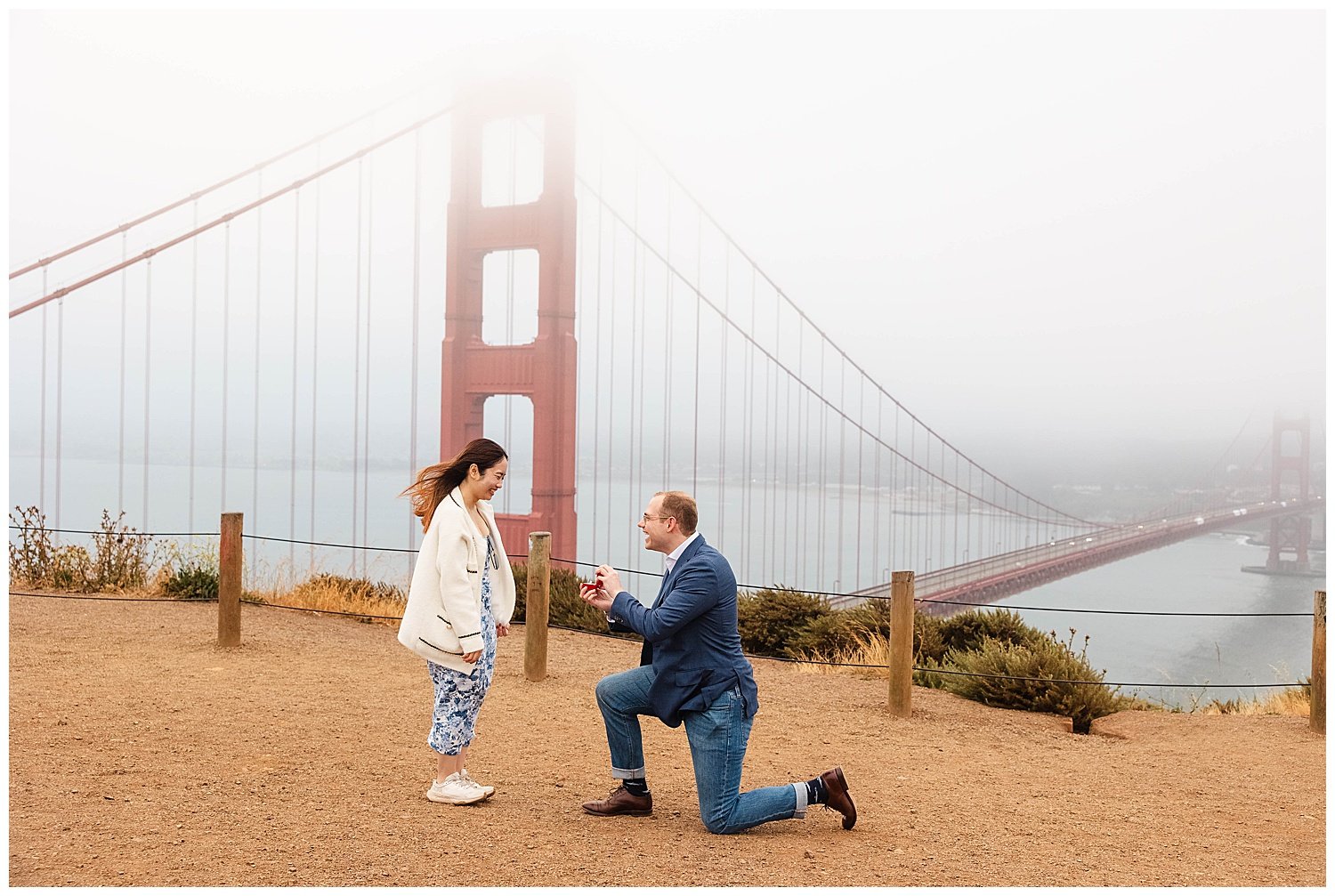 Golden Gate Proposal at Sunrise in Sausalito California_0006.jpg