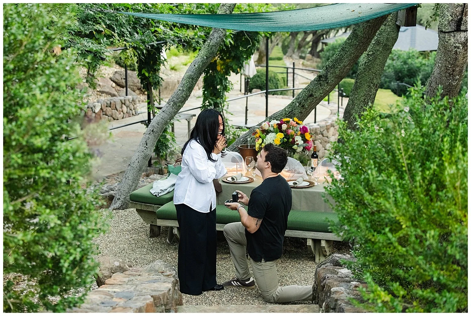 Proposal at Auberge Resort 