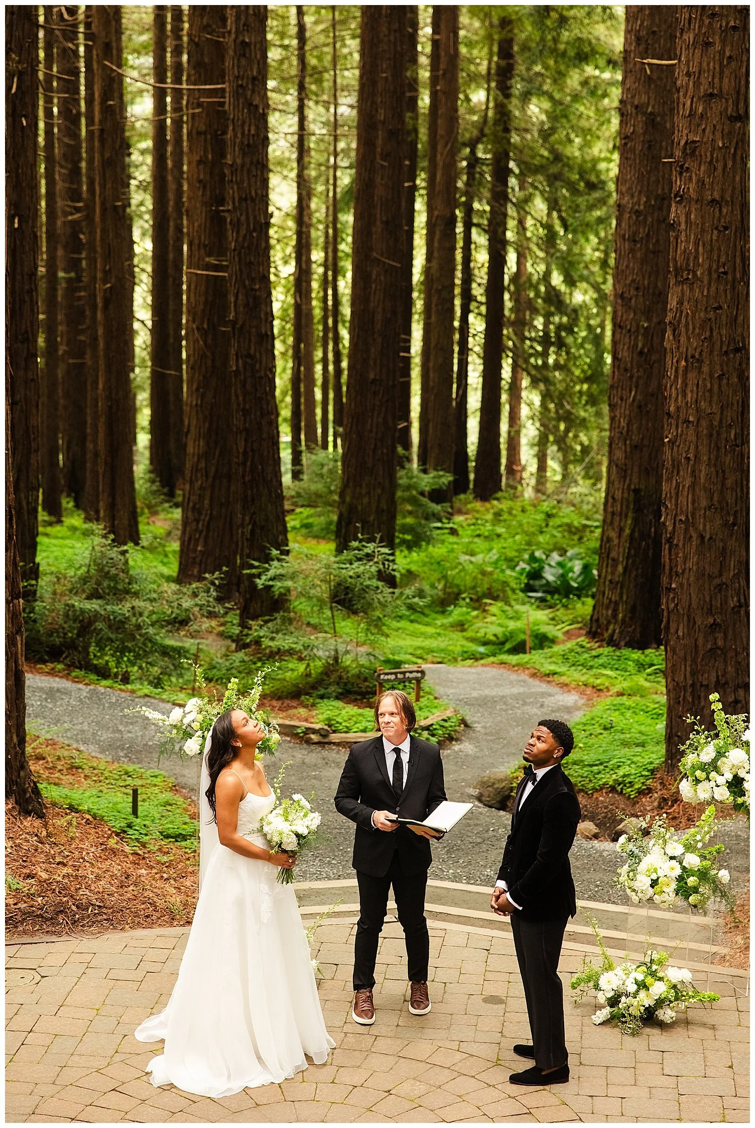 Wedding at UC Berkeley Botanical Gardens 