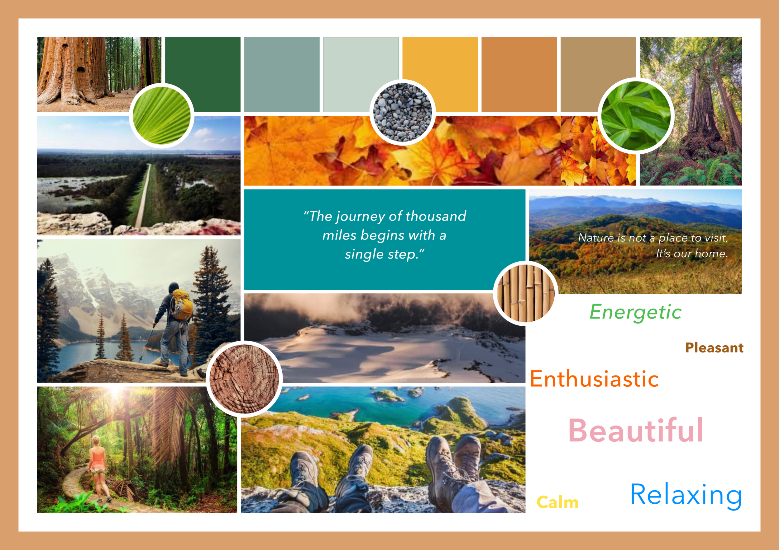GoHikers-Moodboard