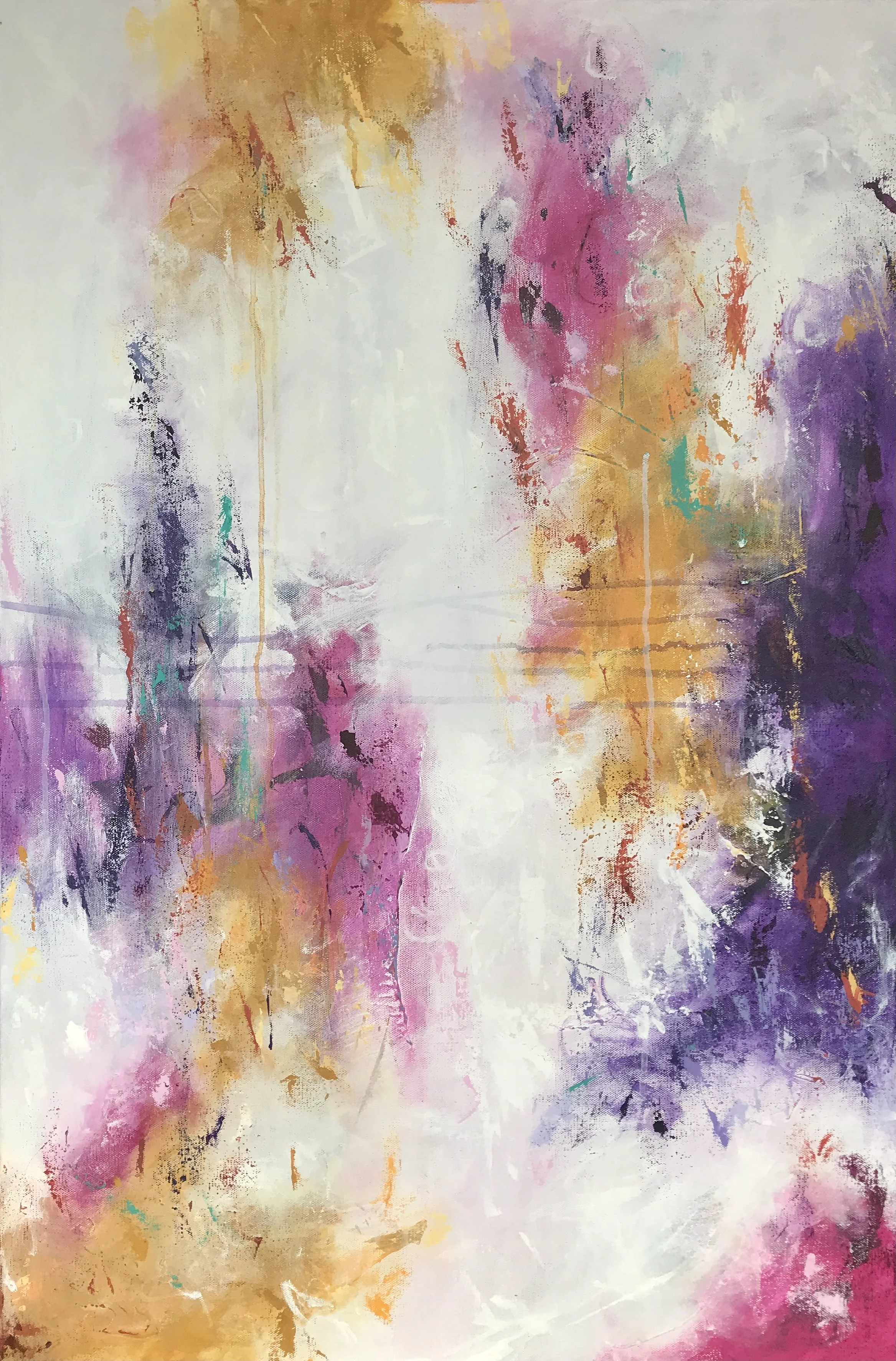 Coming of Age | Acrylic on Canvas | 36" x24" | Sold