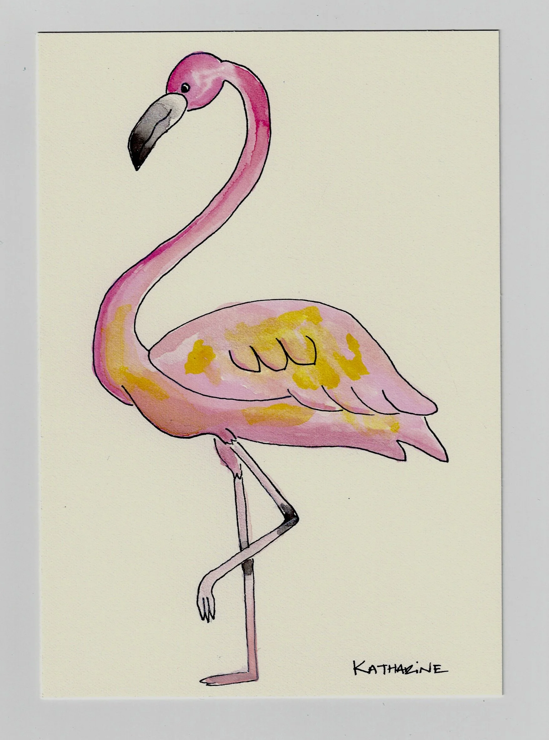 flamingo watercolor 5x7.jpeg