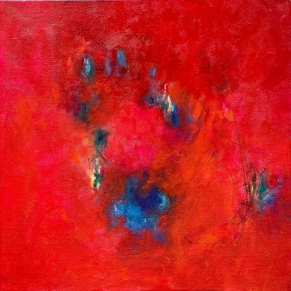 Underbelly | Acrylic on Canvas | 12" x 12" | Sold