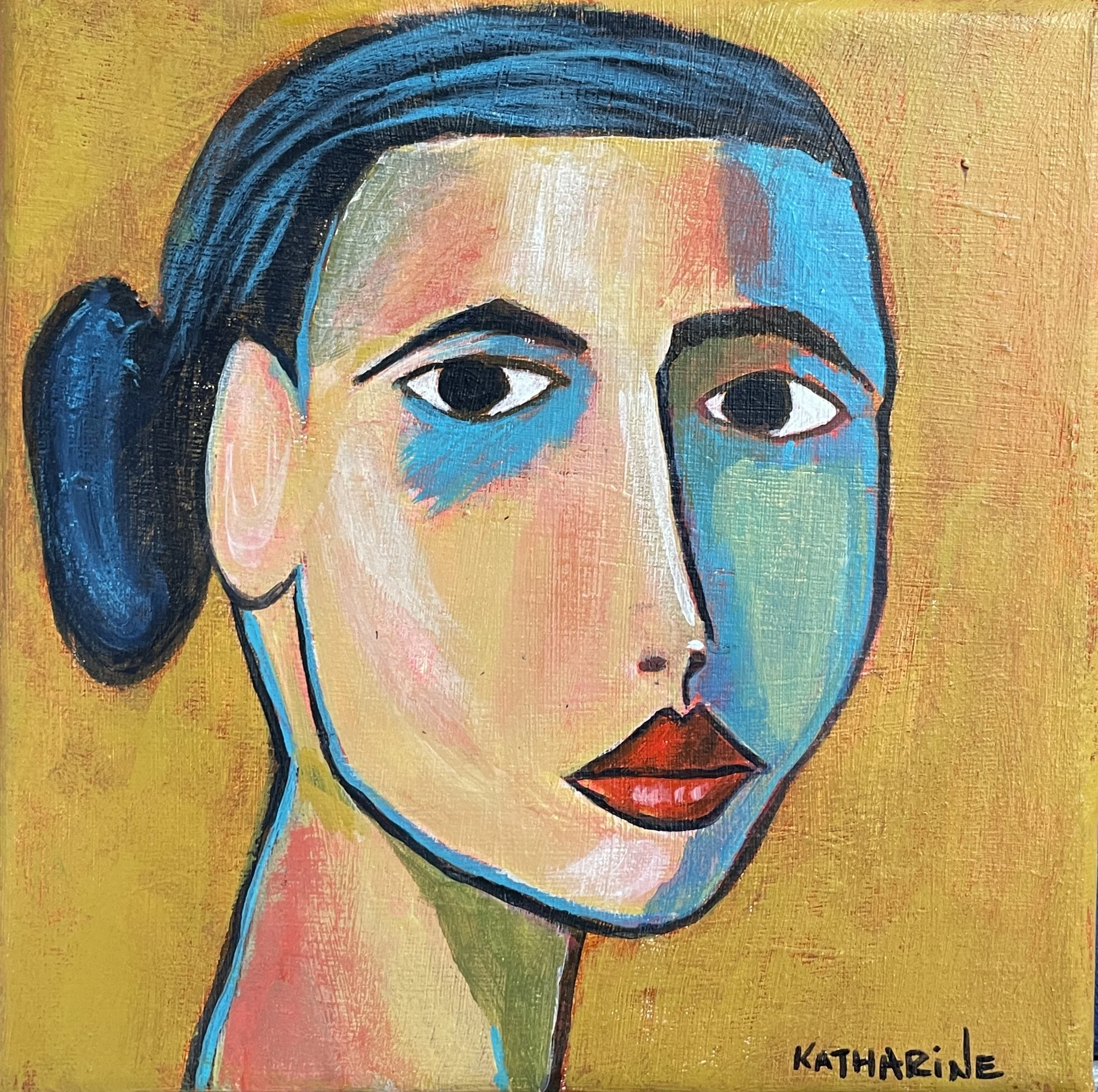 Portrait of a Woman | 12" x 12"