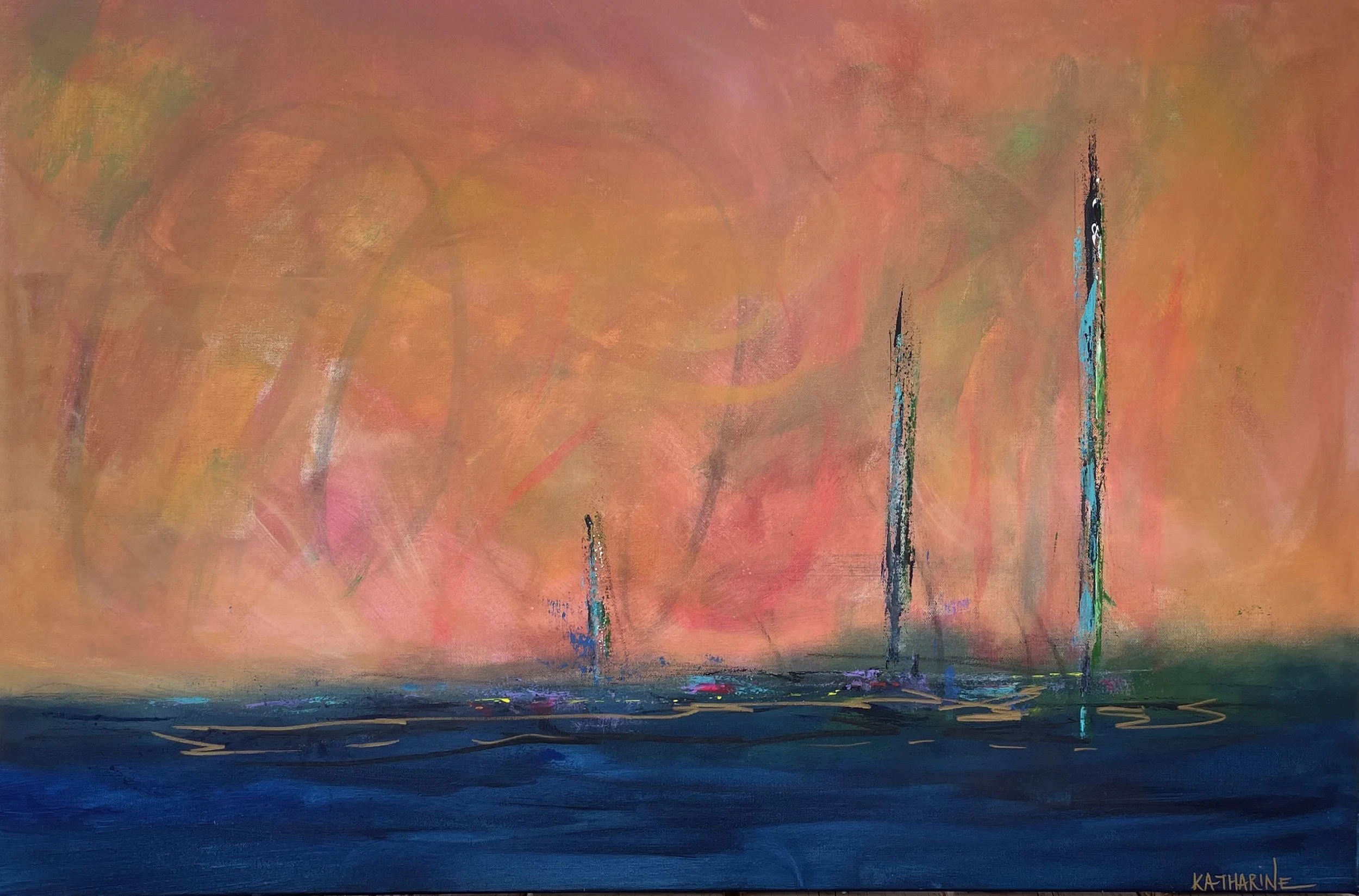 Slowing Down | 24" x 36"