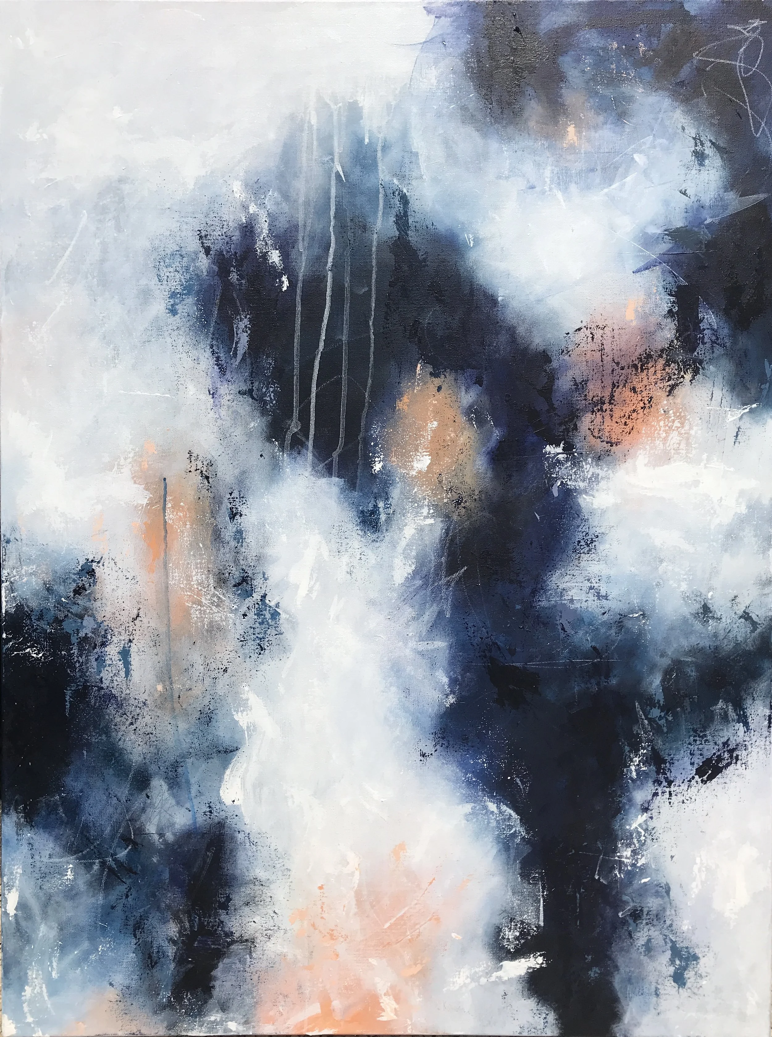 Whirlwind | Acrylic on Canvas | 40" x 30"