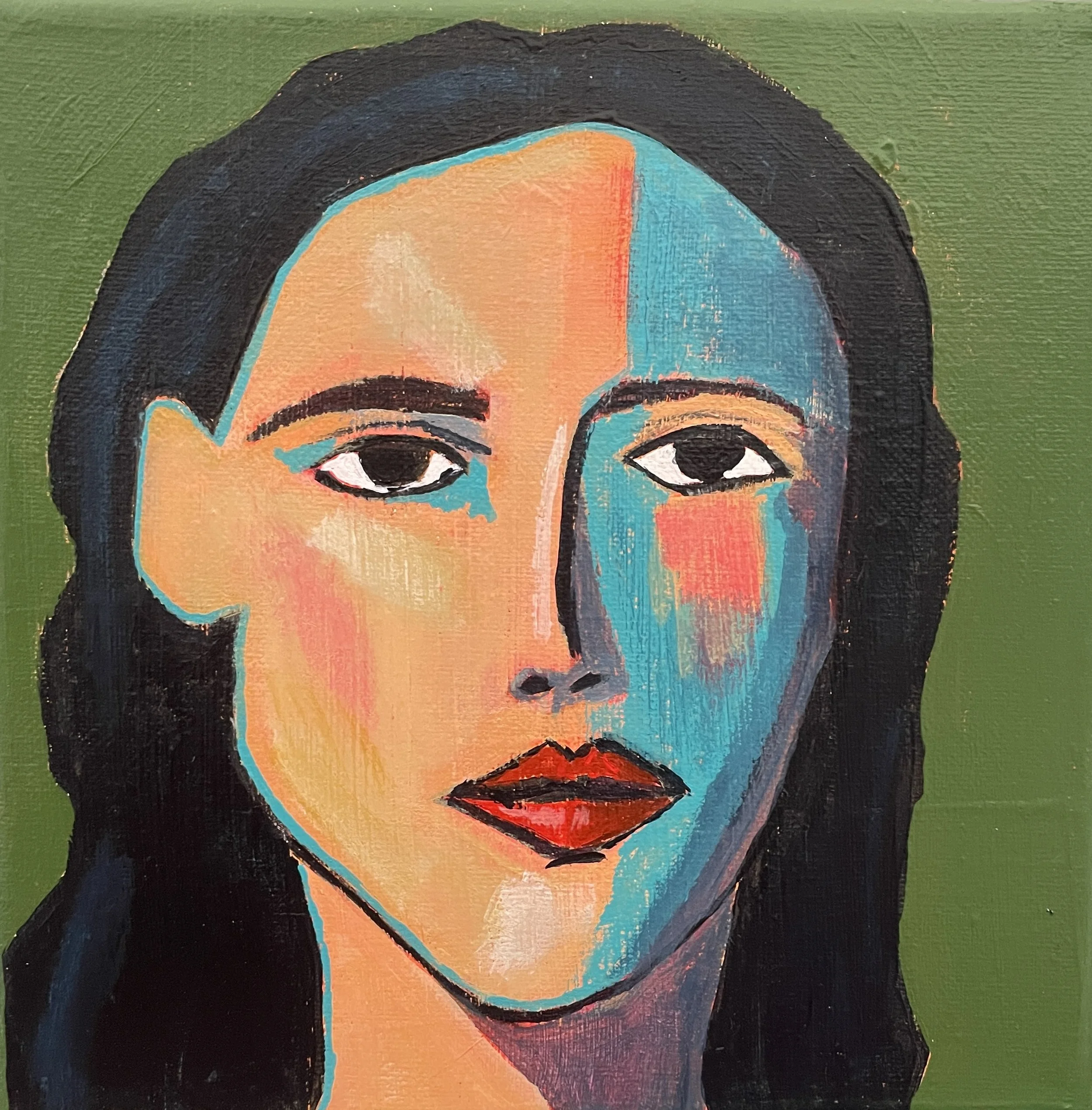 Portrait of a Woman | 12" x 12"