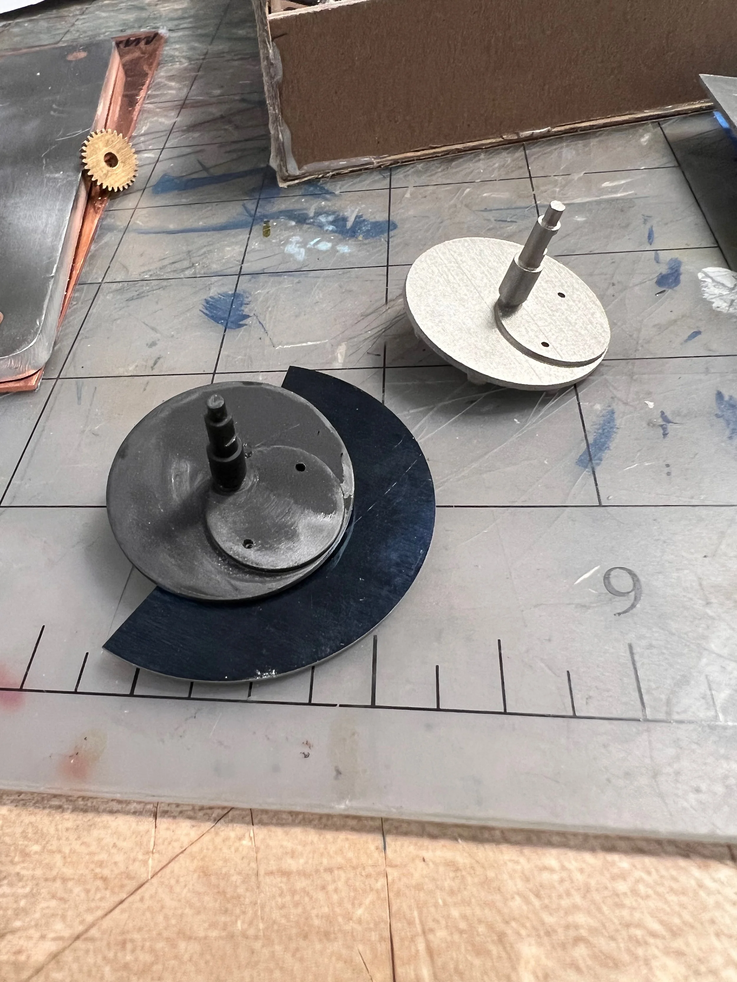 custom cast shutter gear