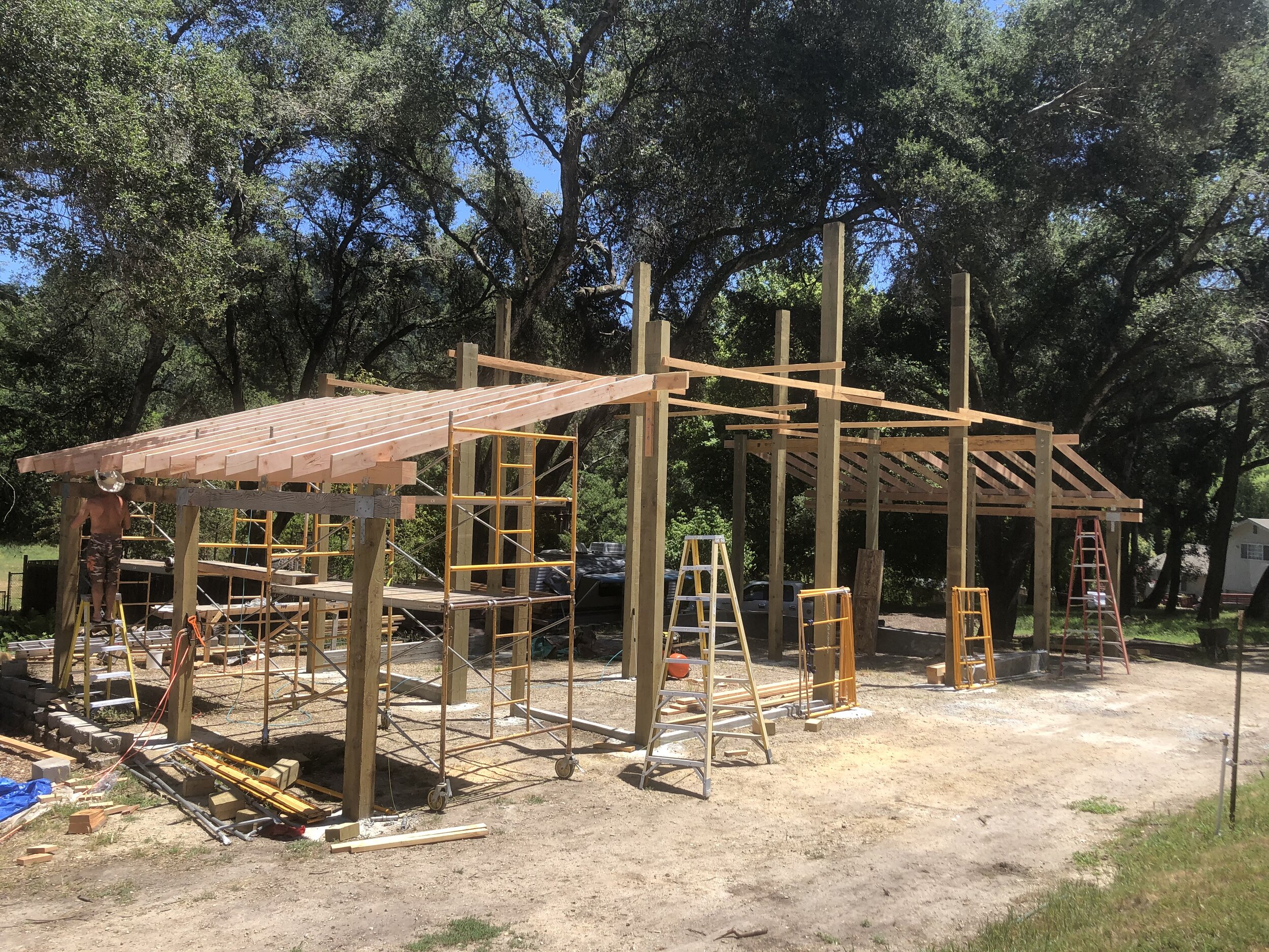 Rafters Done.