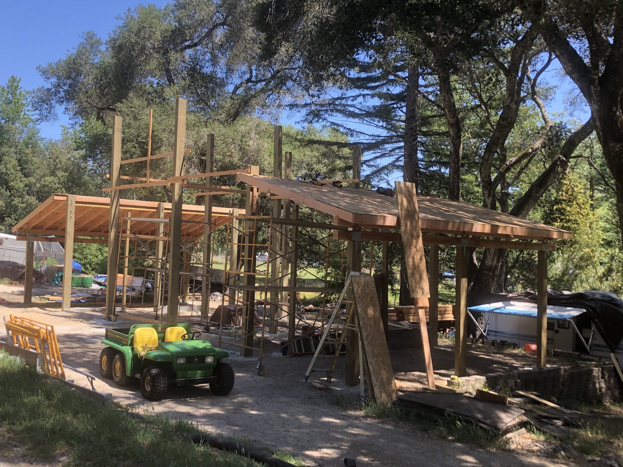 Sheathing added.