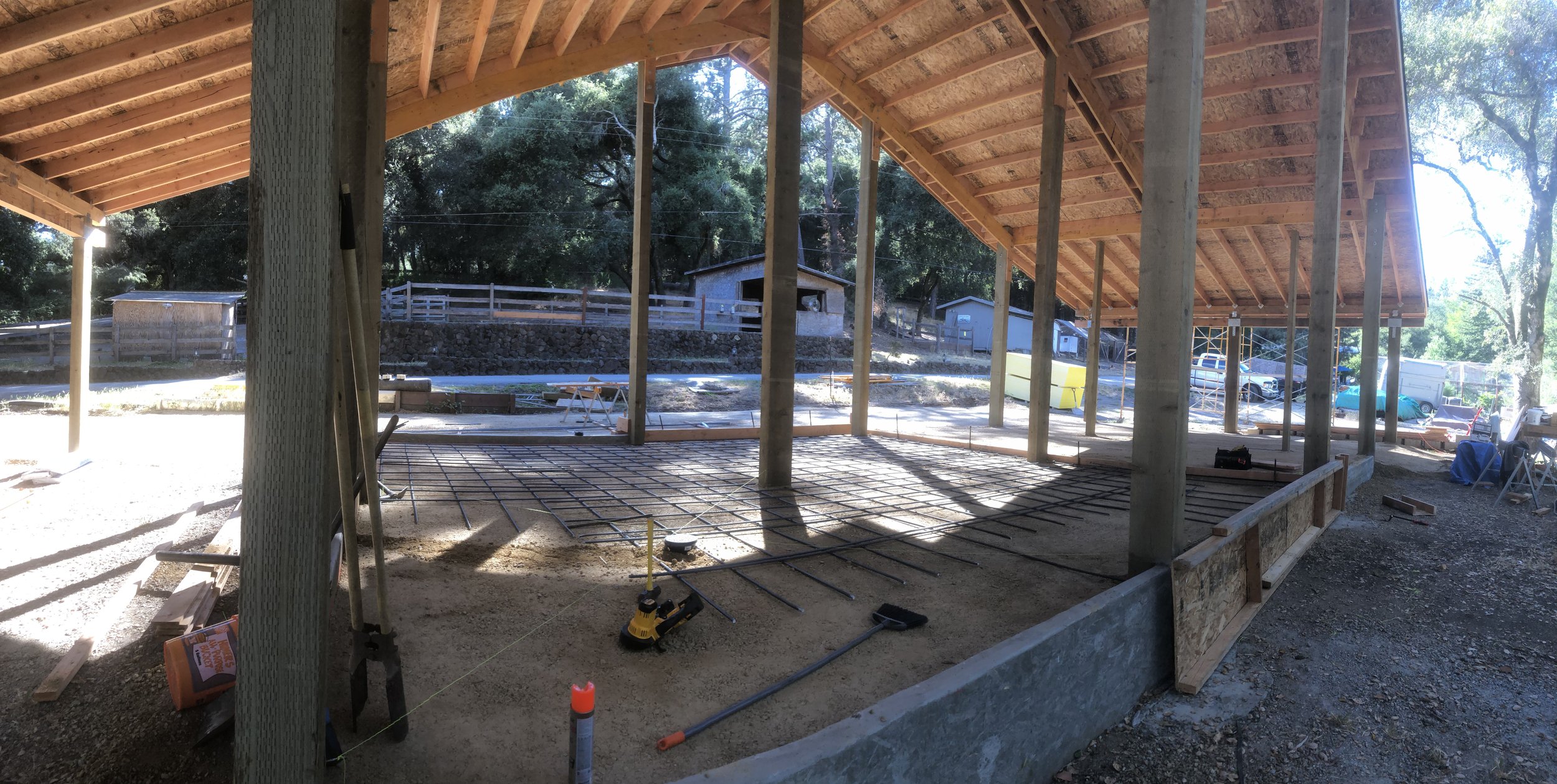 Getting in the rebar