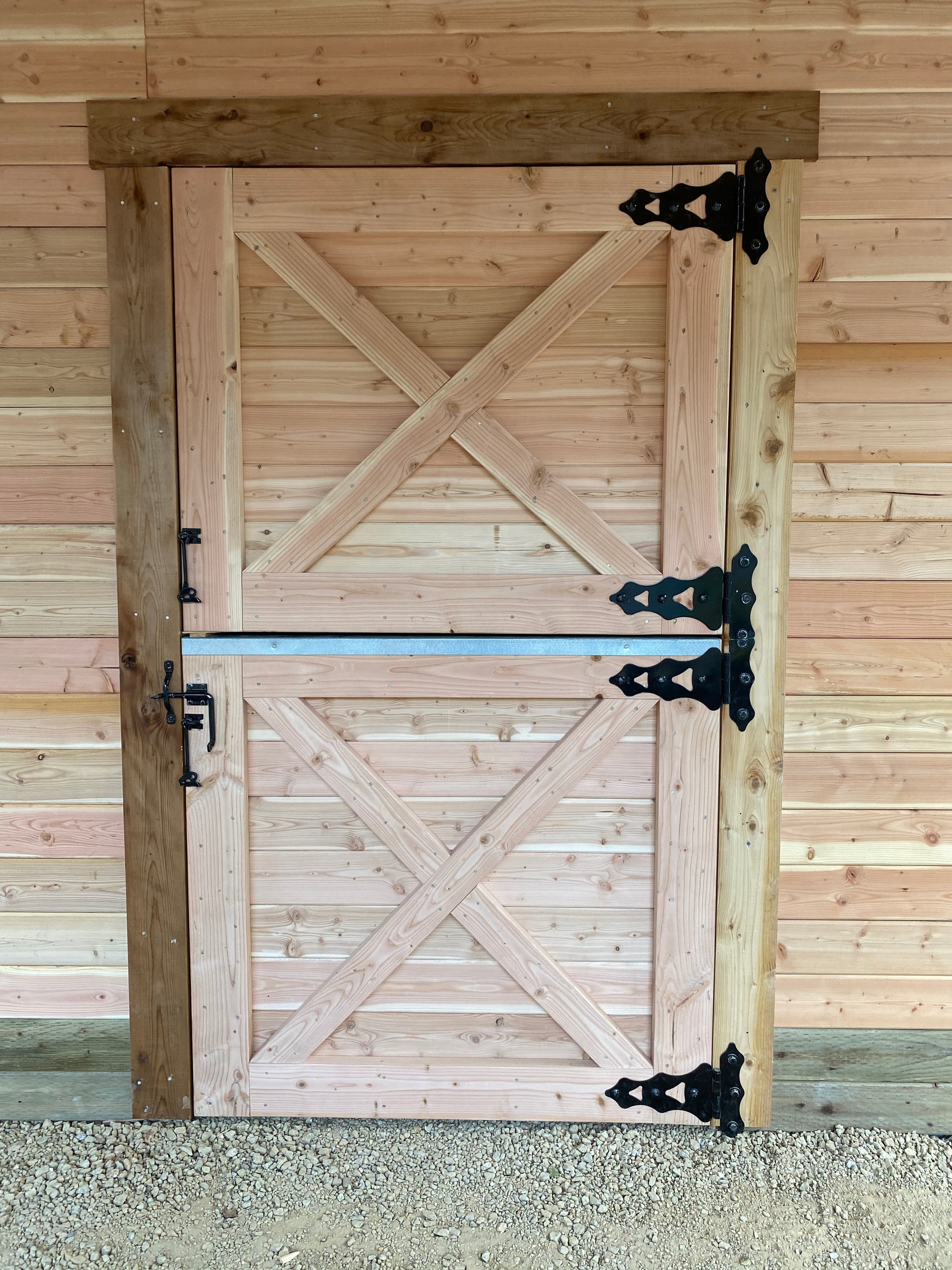 Dutch door detail