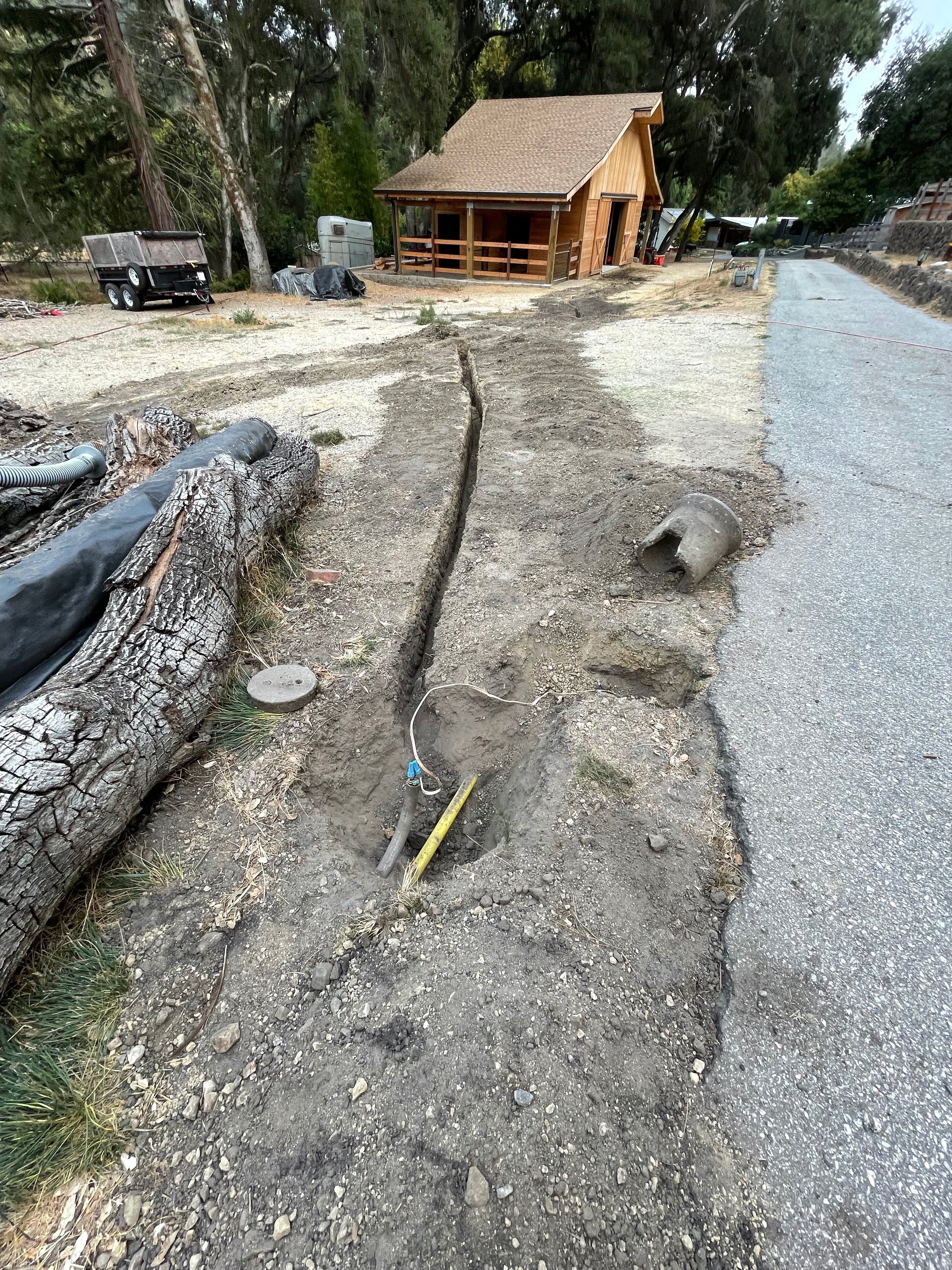 Rented a Ditch Witch