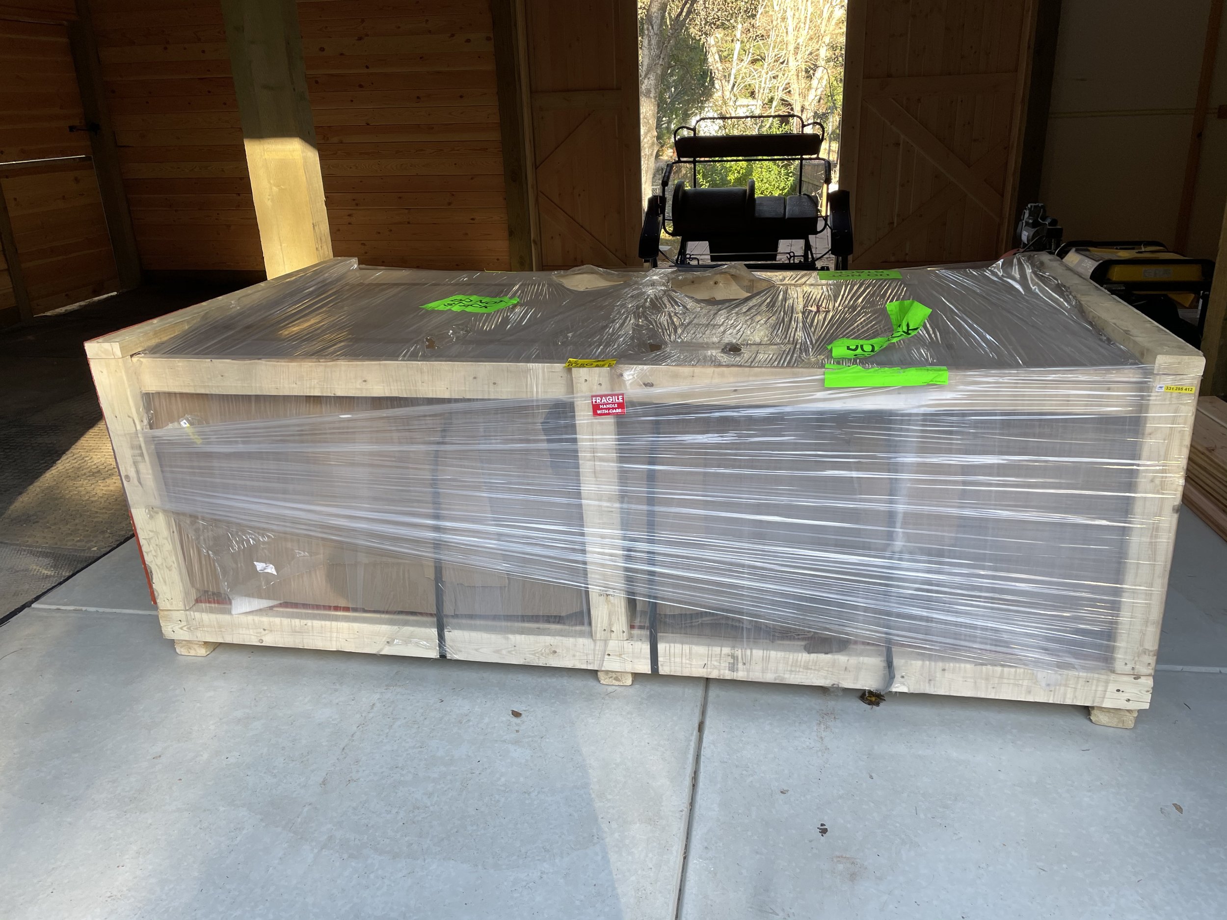 Super carefully packed