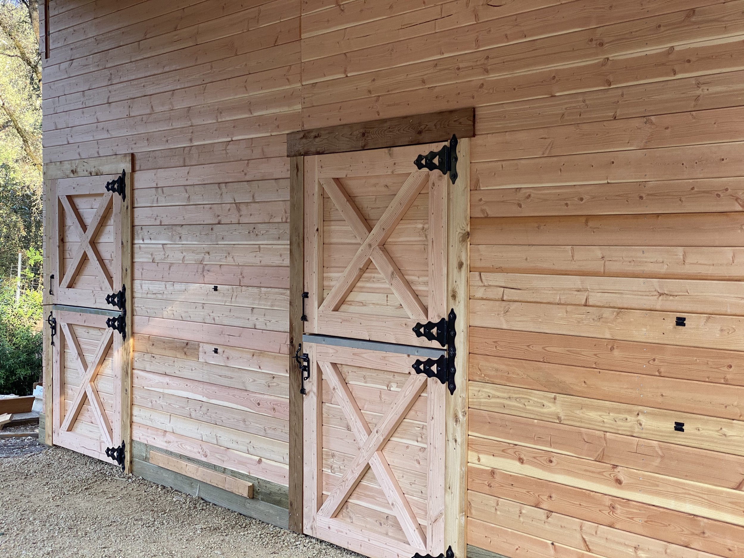 Dutch doors for the turnouts