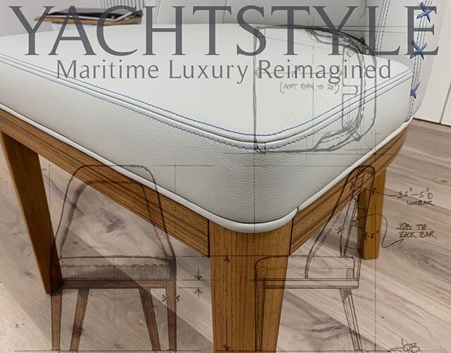 Custom #yachtfurniture for the unlimited luxury market.  #maritimeluxuryreimagined
