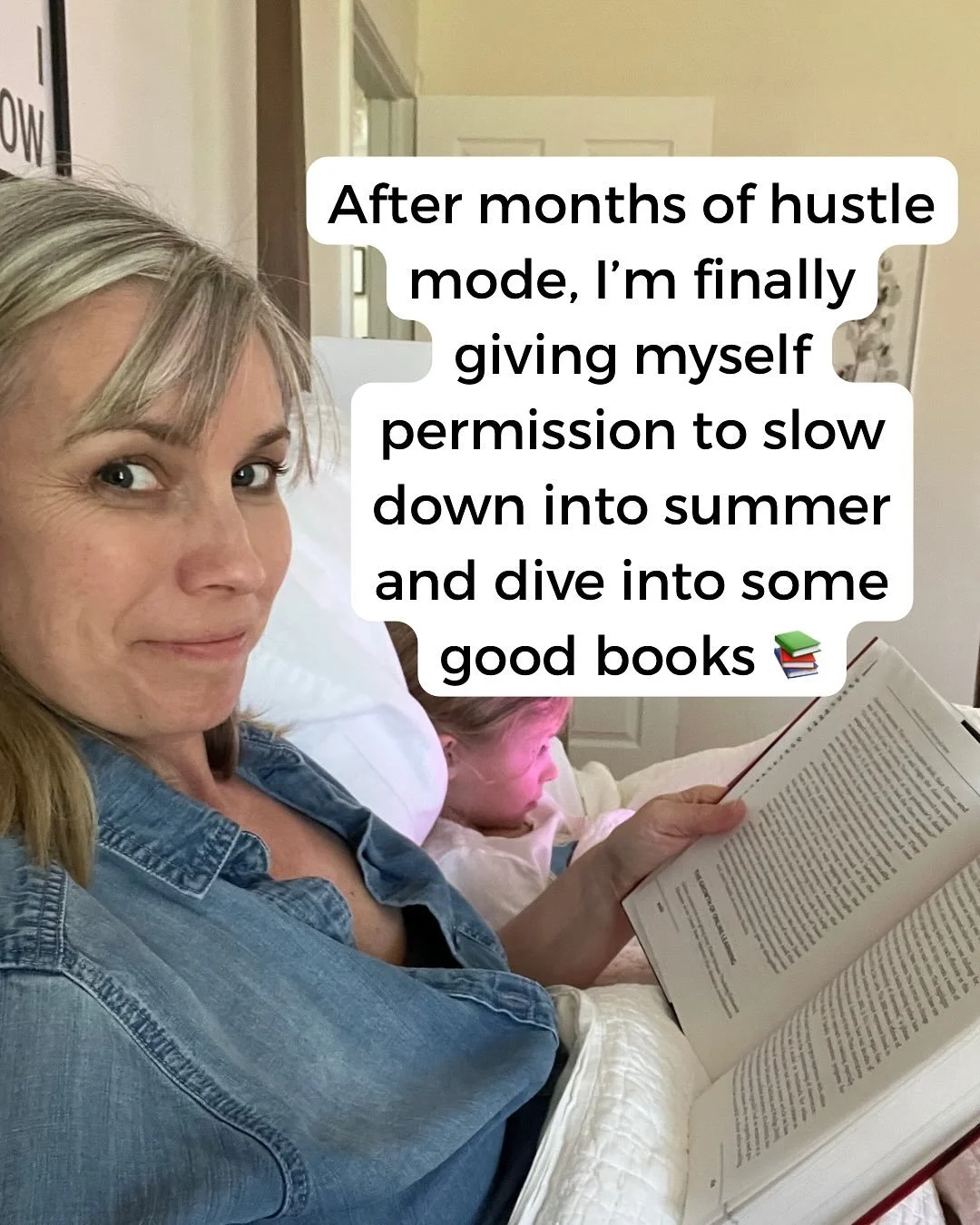 What are you reading this summer? 📚Bonus points if it&rsquo;s fun and easy, my brain needs a little break. 🫠