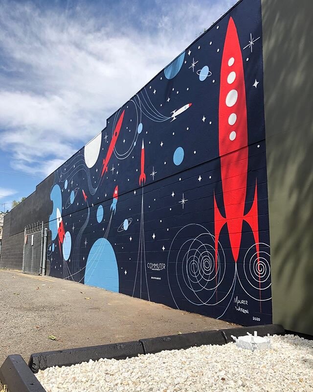Murals can play a huge role in creating more healthy and vibrant urban environments. Seeing the handmade creativity of other humans on a large scale causes us to feel more connected to our community and the people in it and take pride in our creative