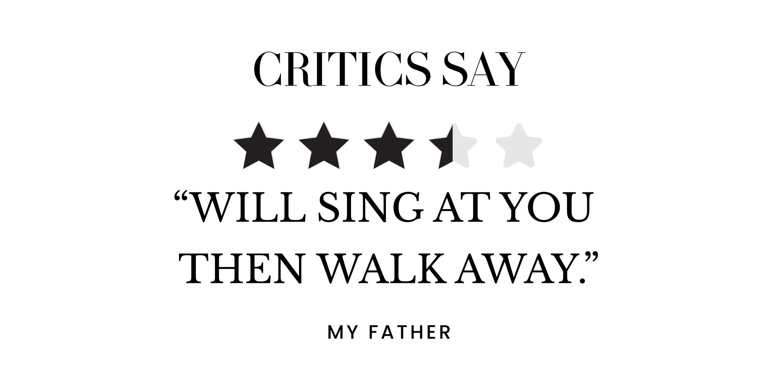 Five stars with the first three filled in black and the last two in white, indicating a three-star rating.