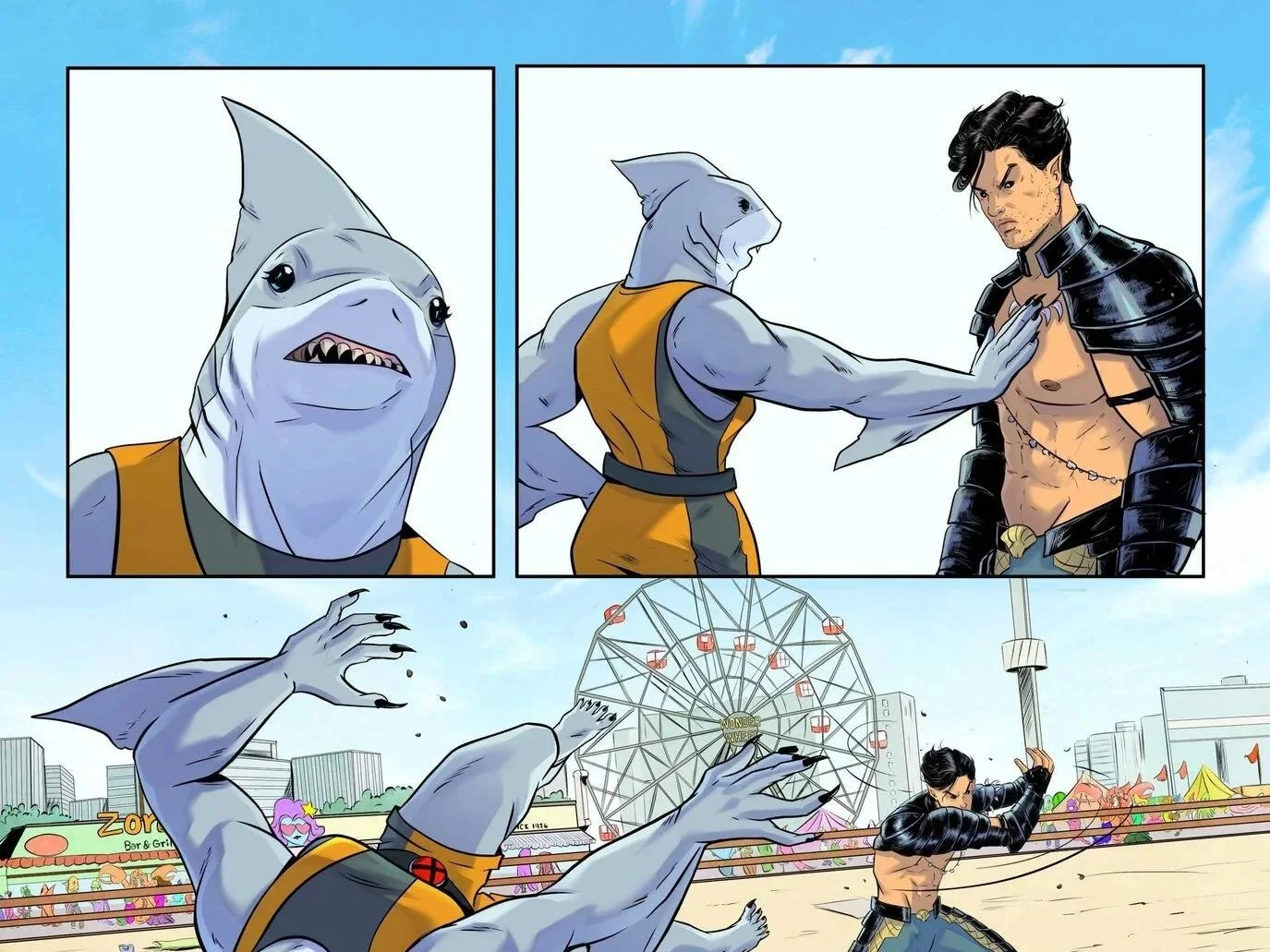 Shark Girl's Day Off