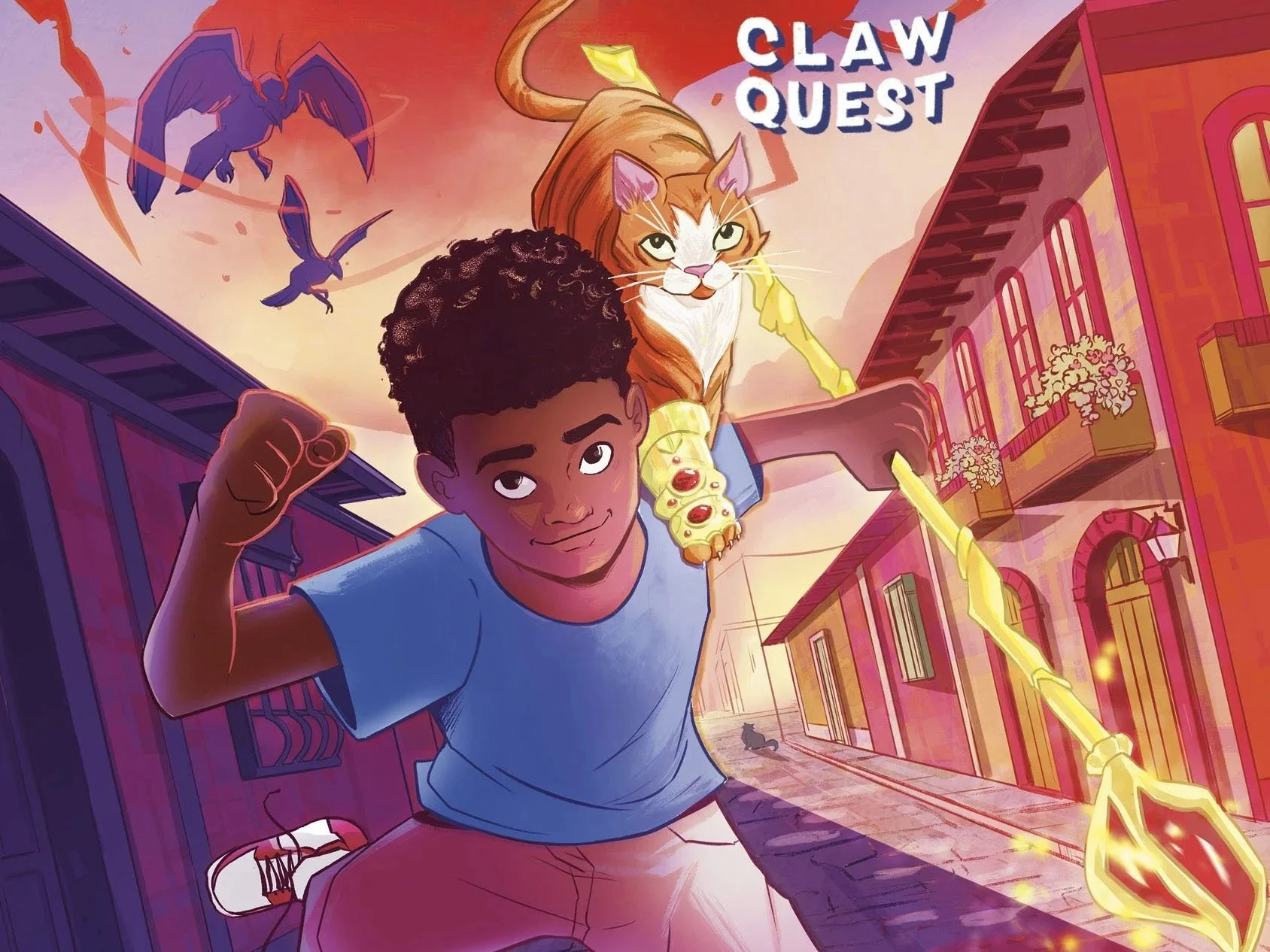 Cover Art for The Cat Prophecies: Claw Quest