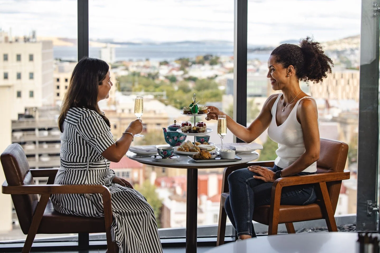 High Tea tastes better with a view 😍 Join us at AURA with someone special.

Every Saturday at 12 PM. Bookings are essential, link in bio 🔗

#hightea #auraeventspace #besthighteainhobart #hobarteats #crowneplazahobart