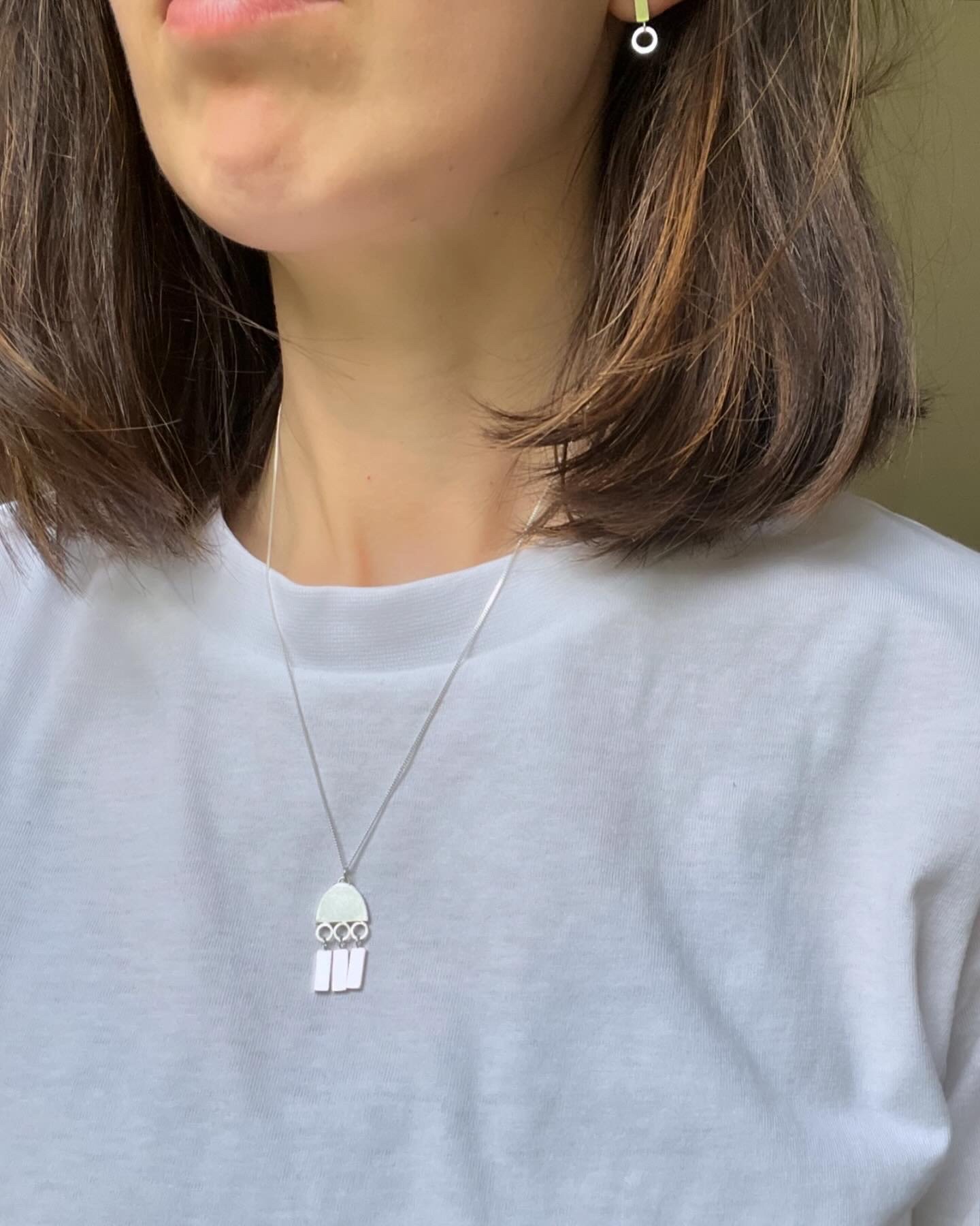 Handmade Silver Tassel Necklace.jpeg