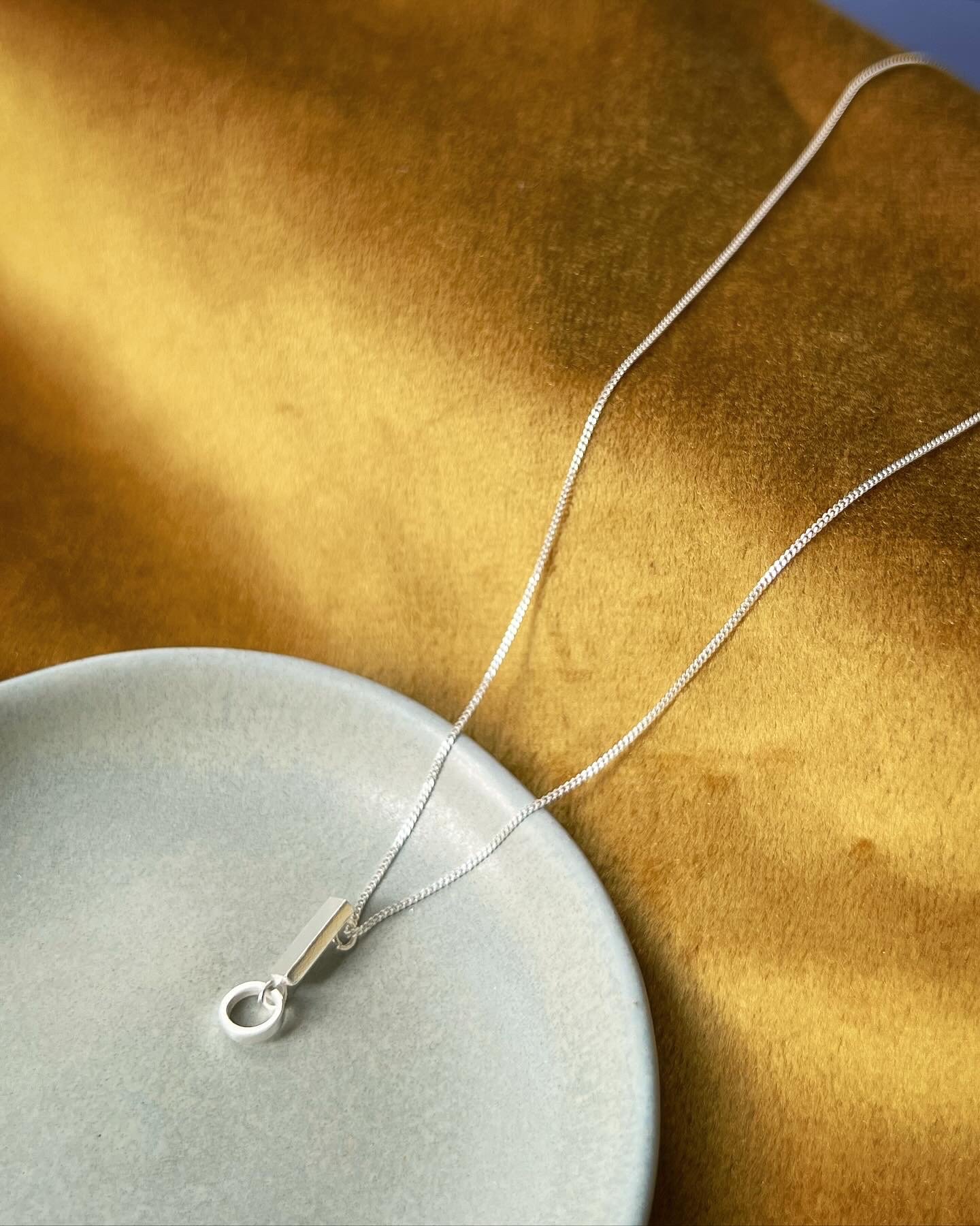Bar & Circle Silver Pendant.jpeg