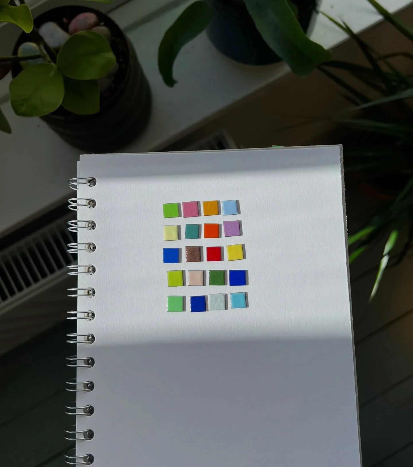 New enamel colour samples 💫🎨
 #colourpalette #enamels