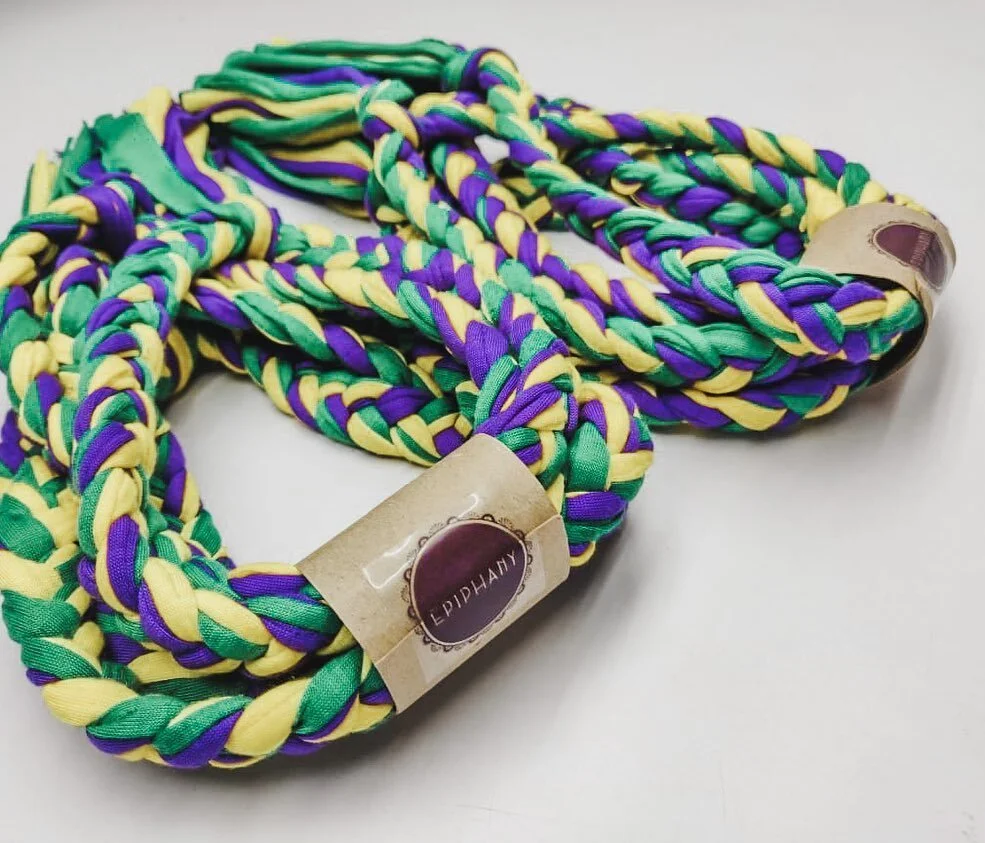 Sustainable Mardi Gras Throws