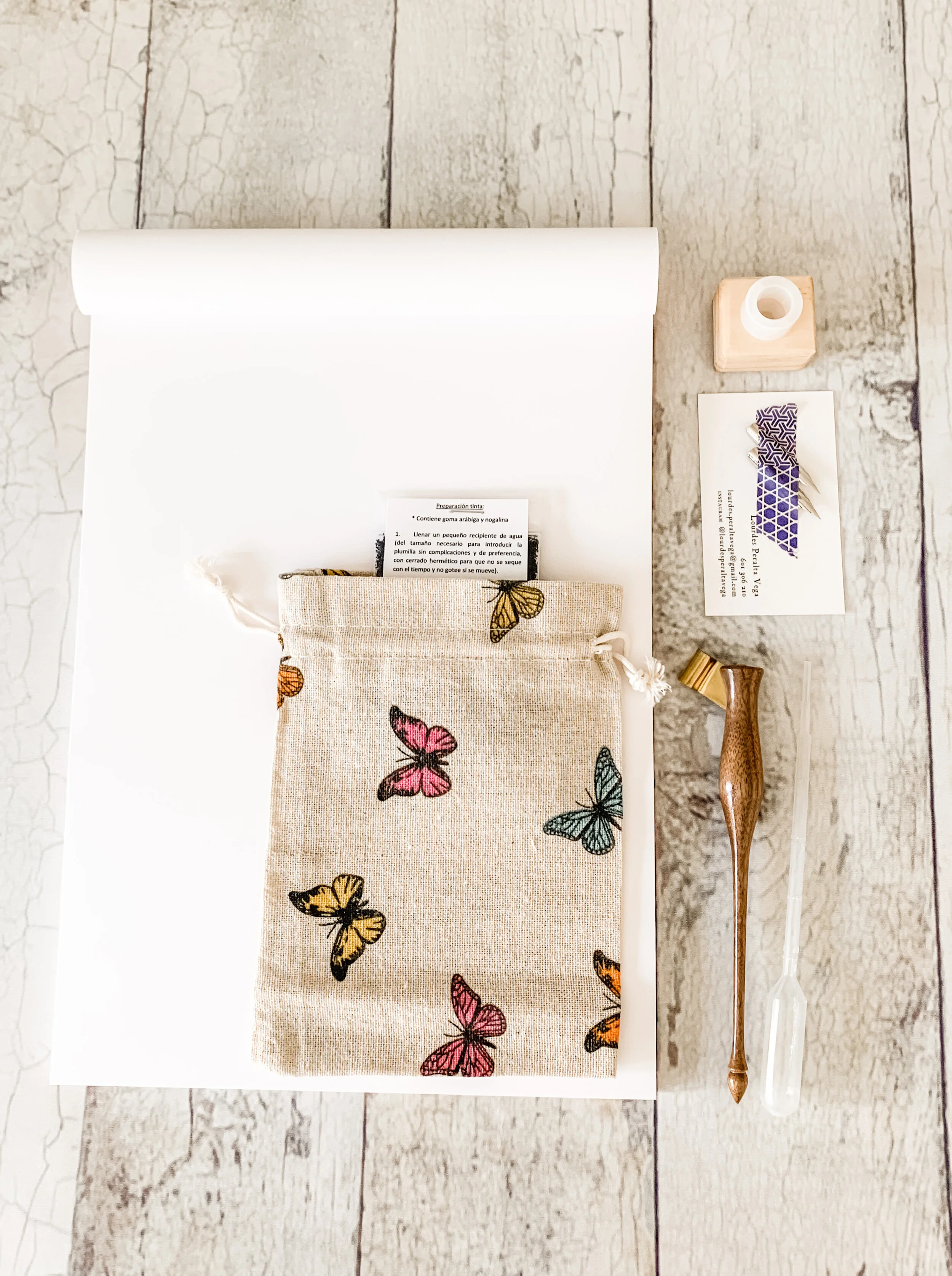 Set de materiales premium para caligrafía