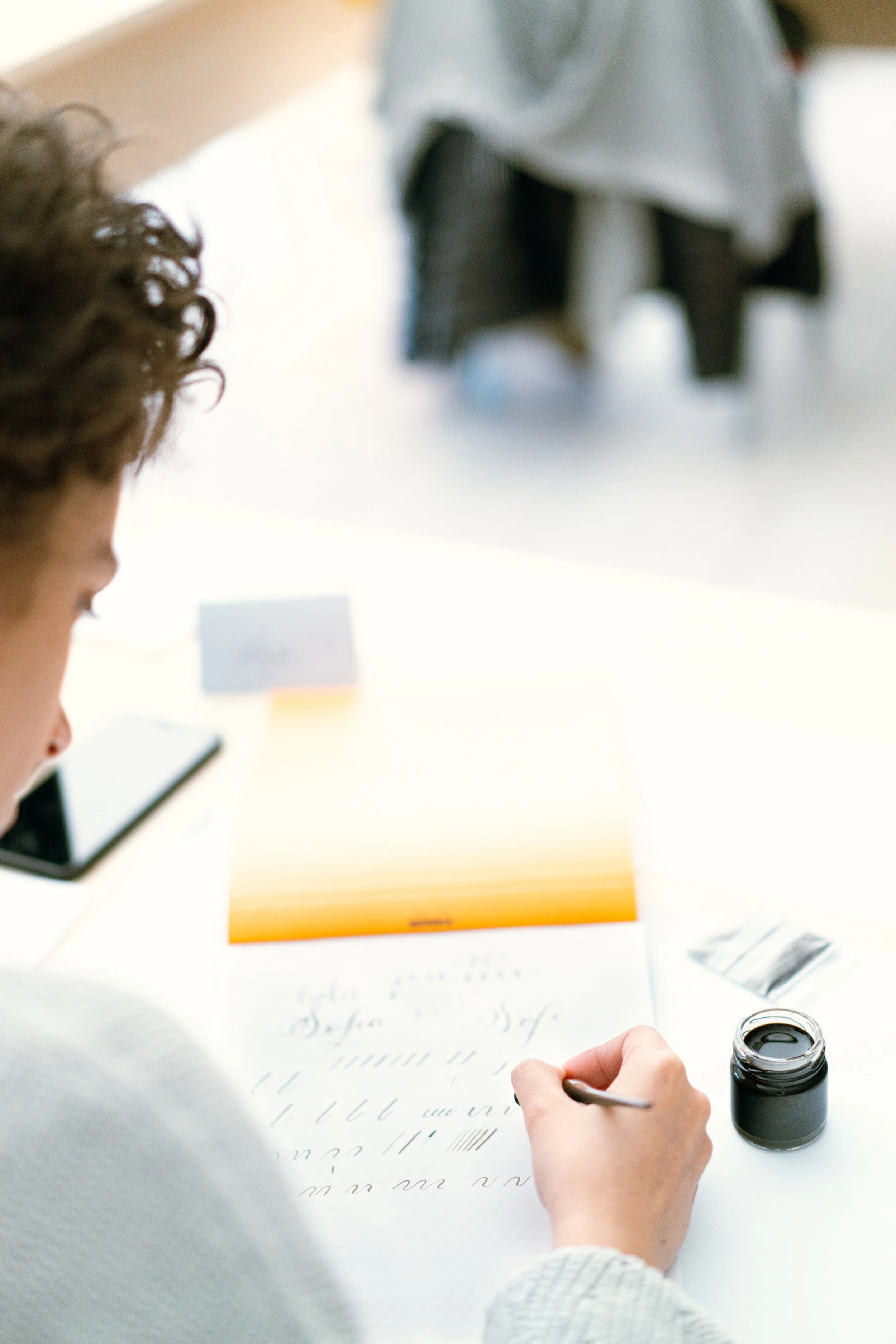 Materiales para empezar Caligrafía