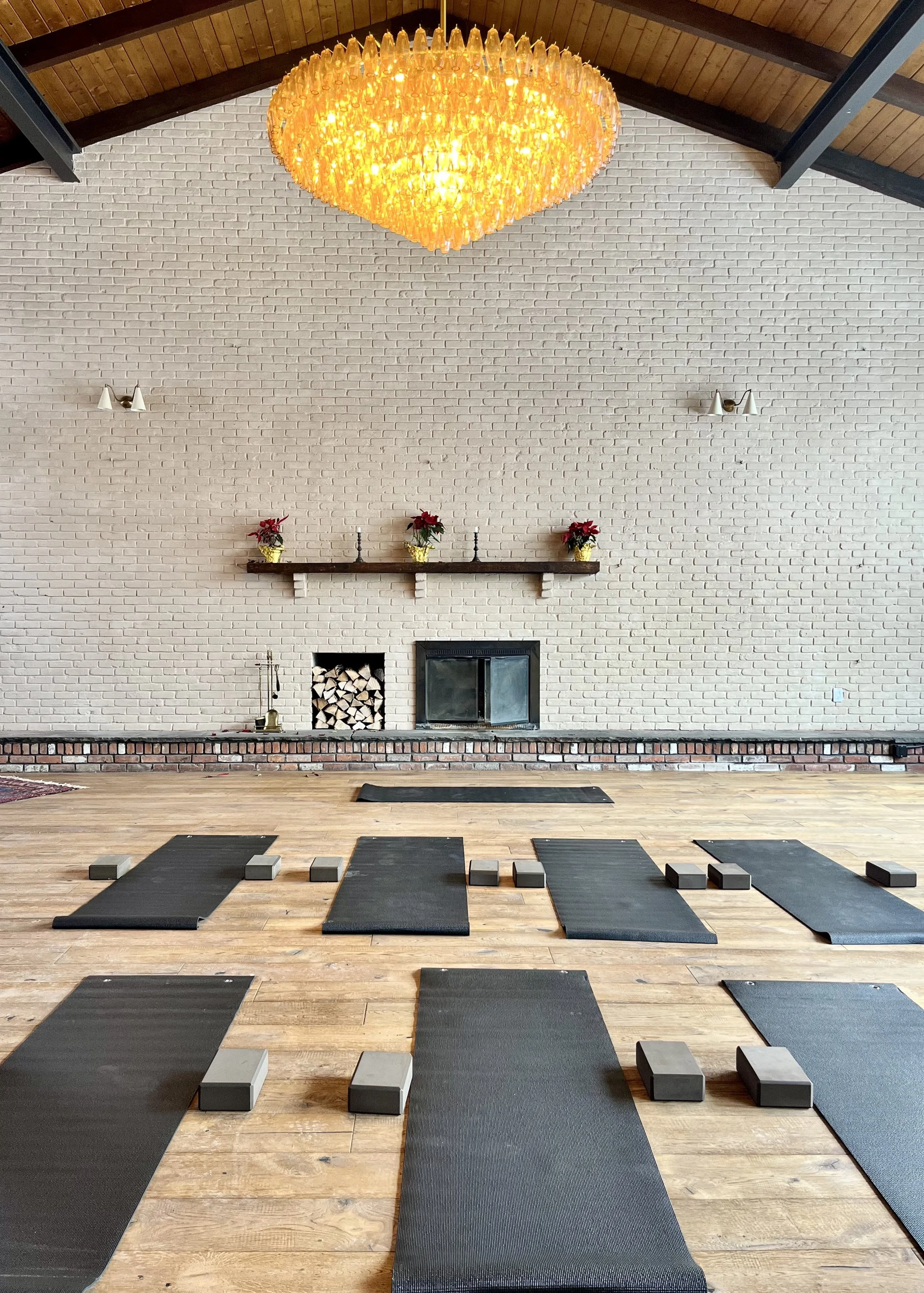 Saturday Morning Yoga at Hotel Lilien in Tannersville, NY