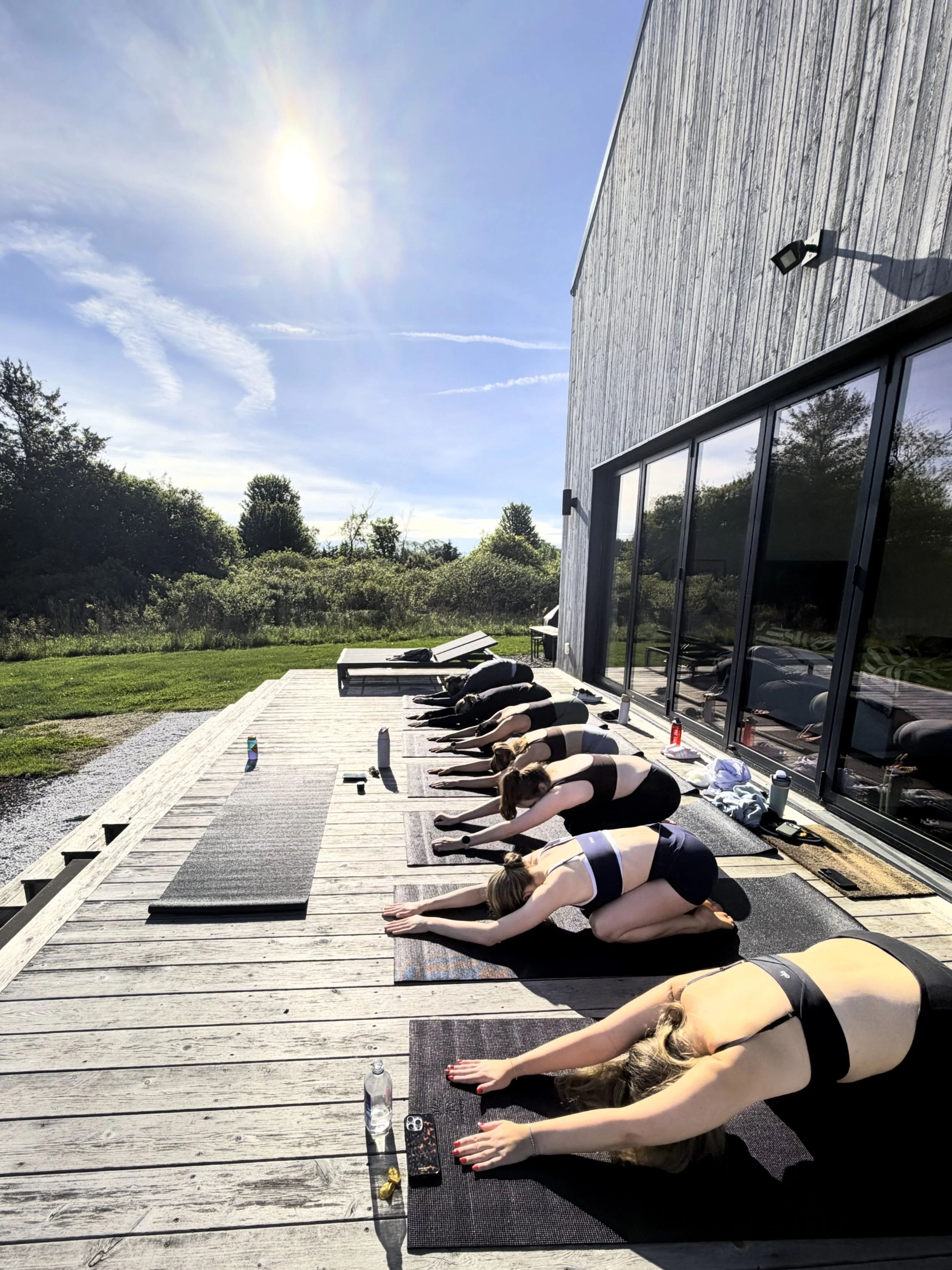 Private Yoga for Bachelorette Parties in the Catskills