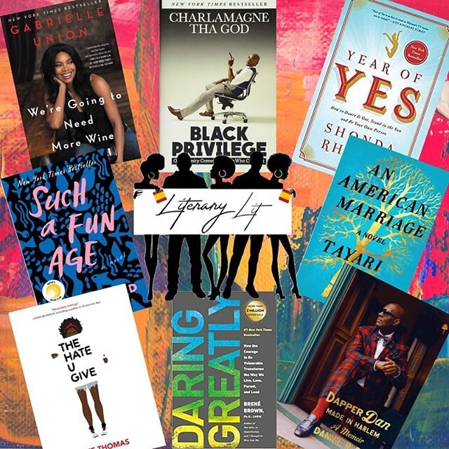 Just a few of the books we&rsquo;ve read as a club in the past. Check them out! 📚 Design by @omgjacki3 ...Hit her up for your basic graphic design needs !