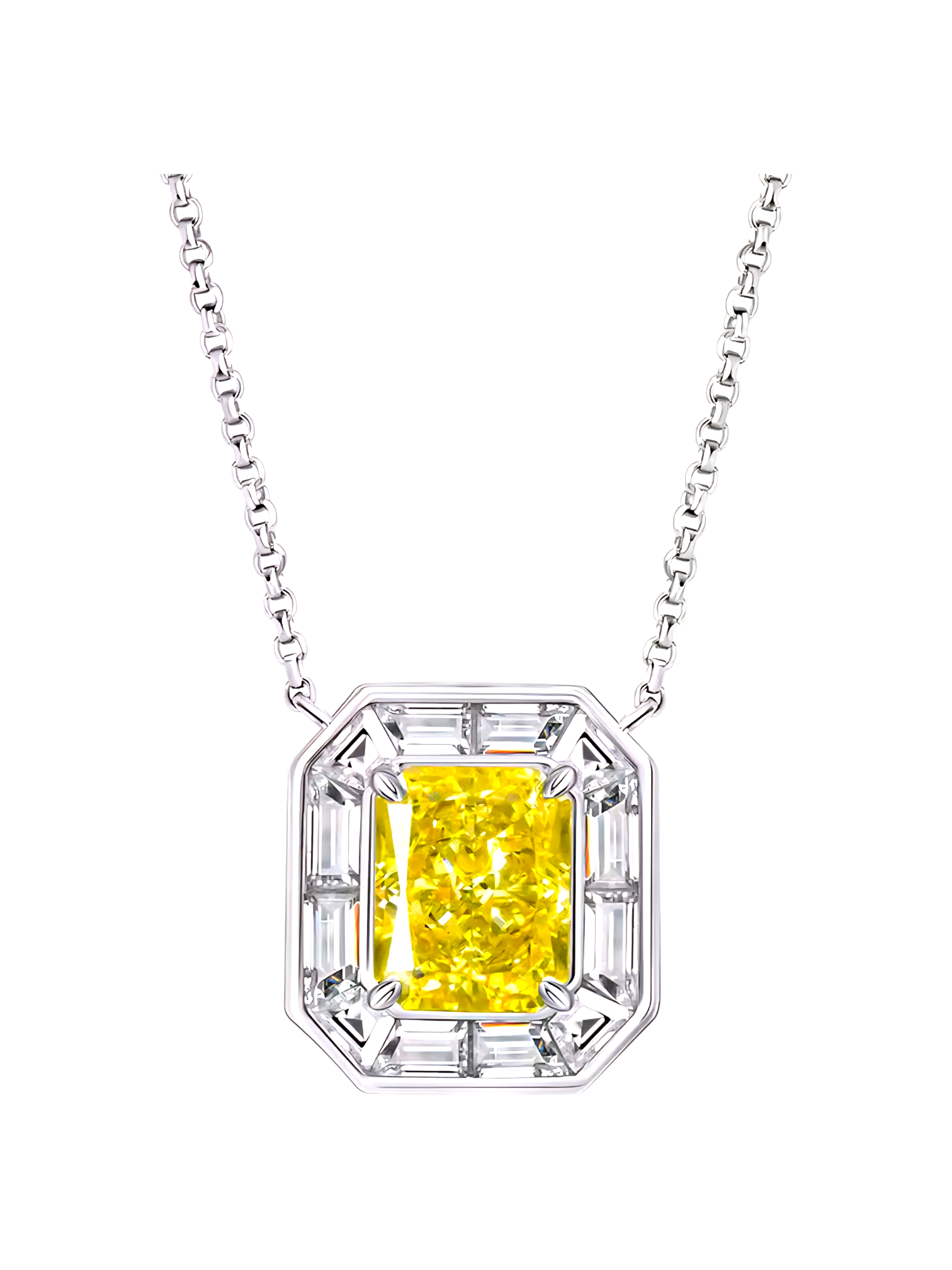 CANARY IN KNIGHTSBRIDGE| Citrine and Sapphire