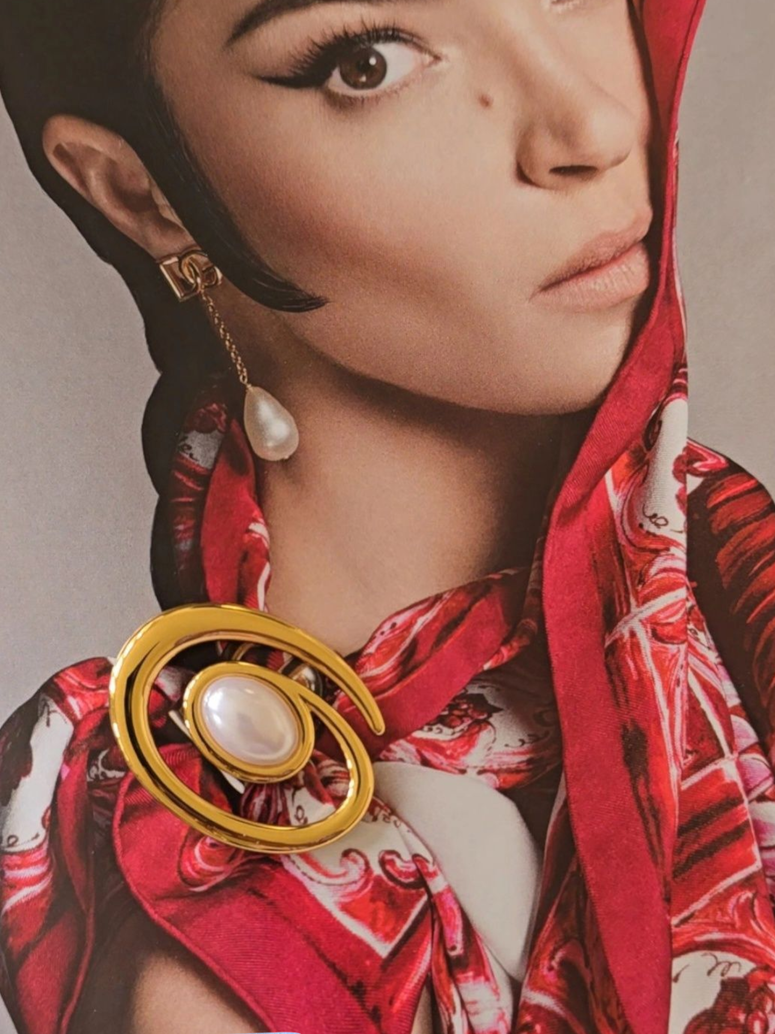 DIANO MARINA | Brooch & Earrings