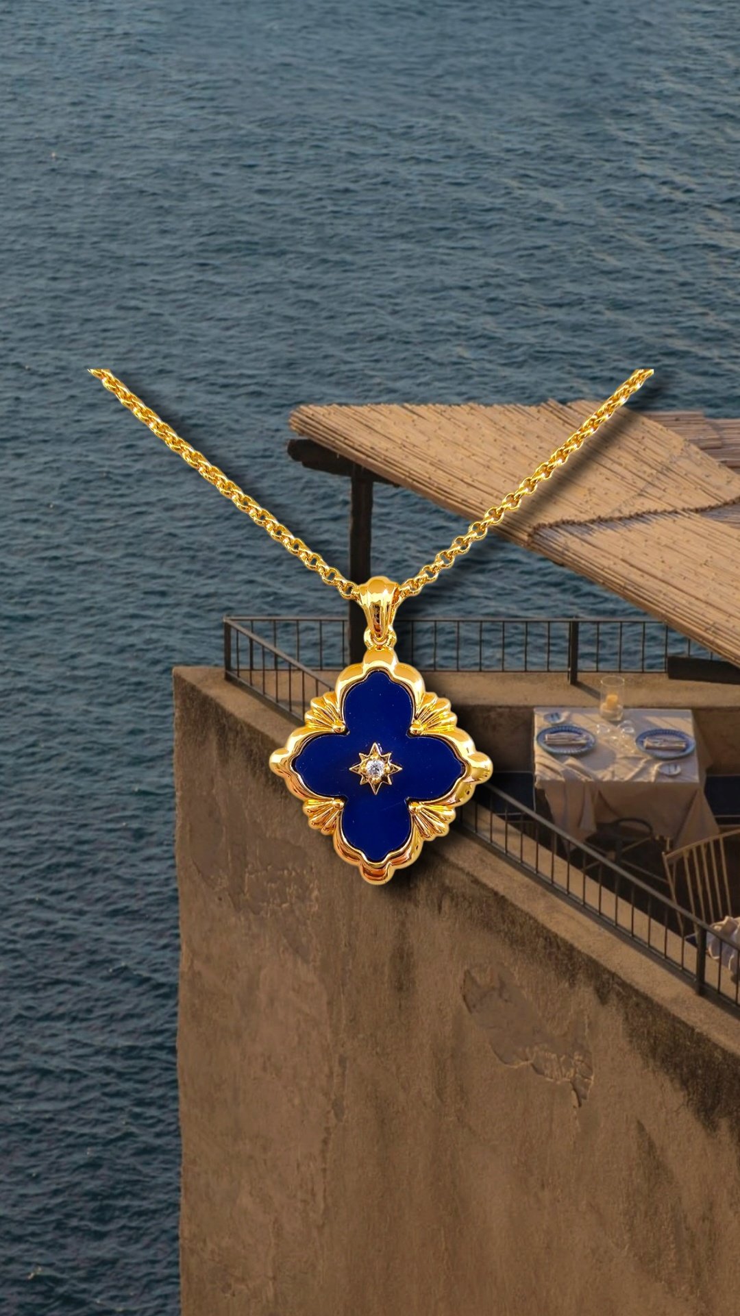 MAÏMOUNA CLOVER | Porte Bonheur Art Deco