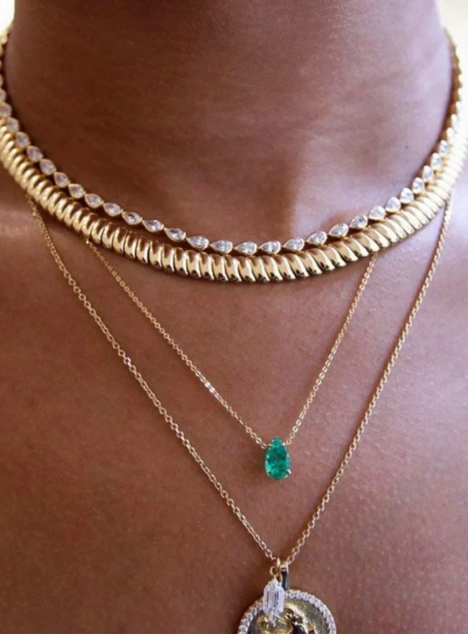 FINESSE | Gold Wave Necklace