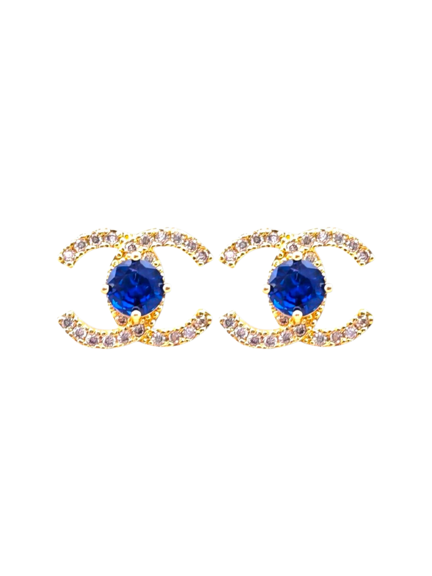 NOVA MUSE| Double 'C' stud earrings