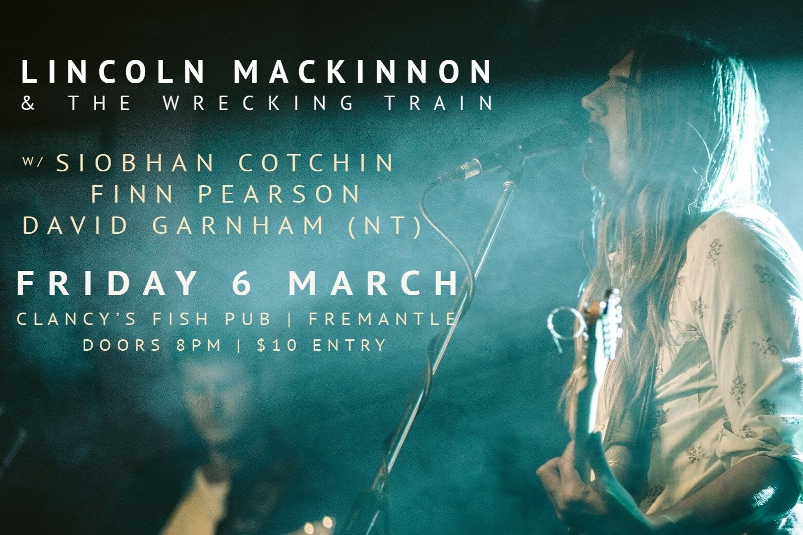 Lincoln Mackinnon and The Wrecking Train @ Clancy's