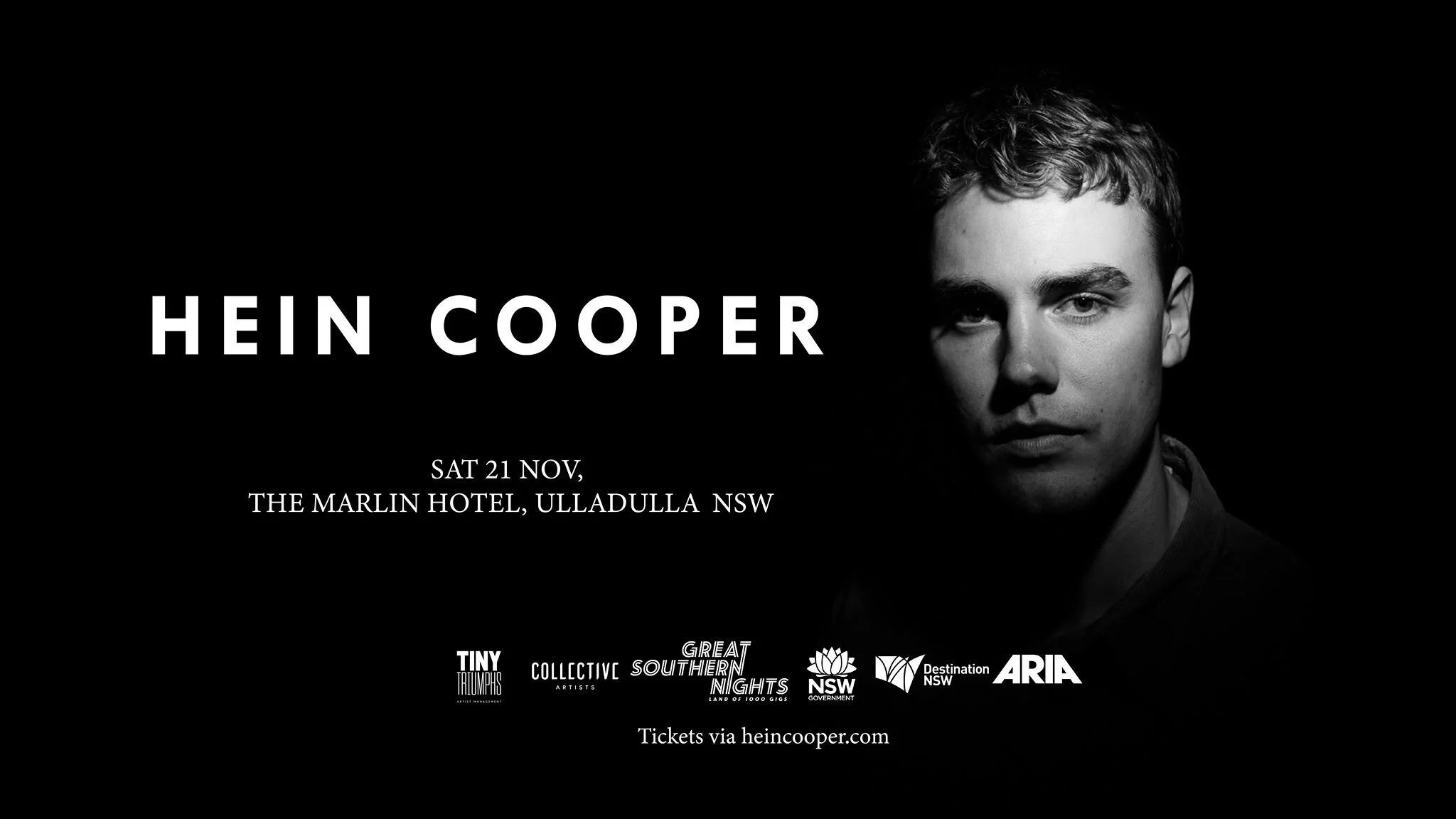 Hein Cooper NSW Tour - The Marlin Hotel