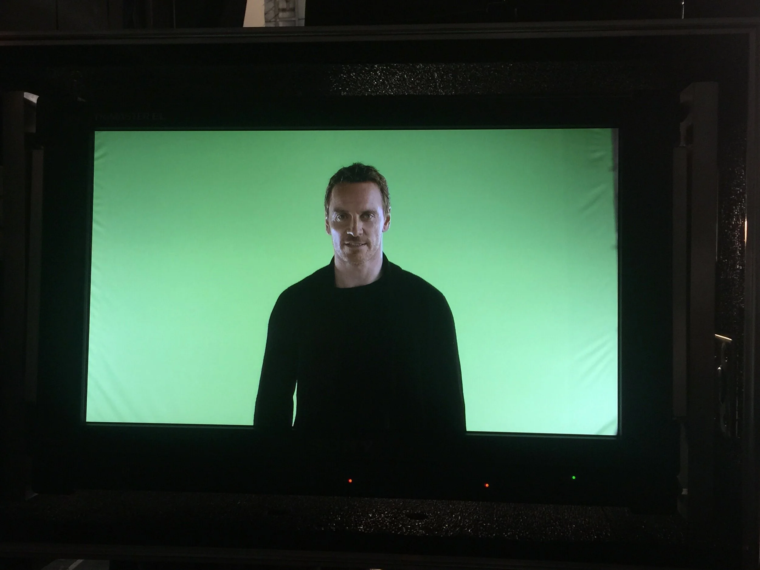 Shooting with Mr. Fassbender for Viacom