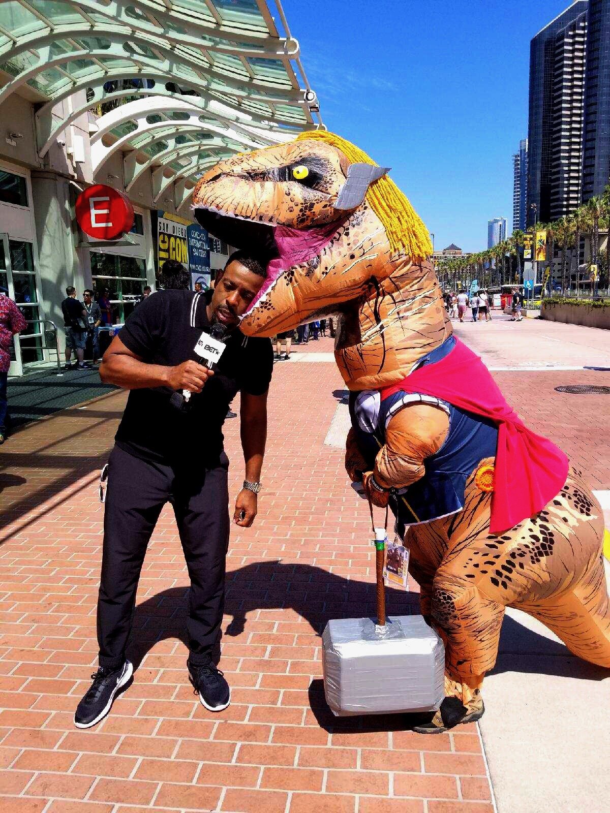 BET's Chuck Nice taking to the streets of Comicon for The Predator 