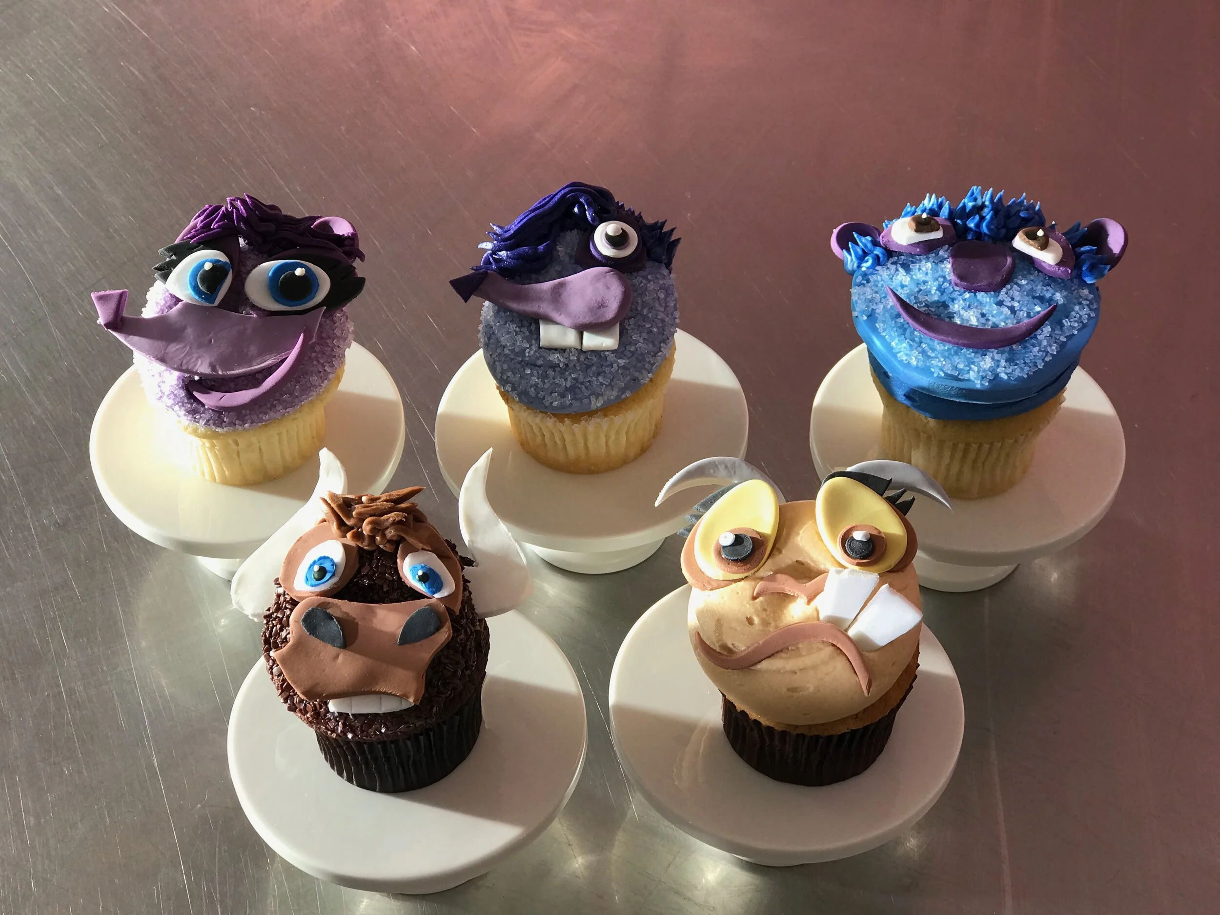 Ferdinand cupcakes created by the talented sisters from TLC's DC Cupcakes