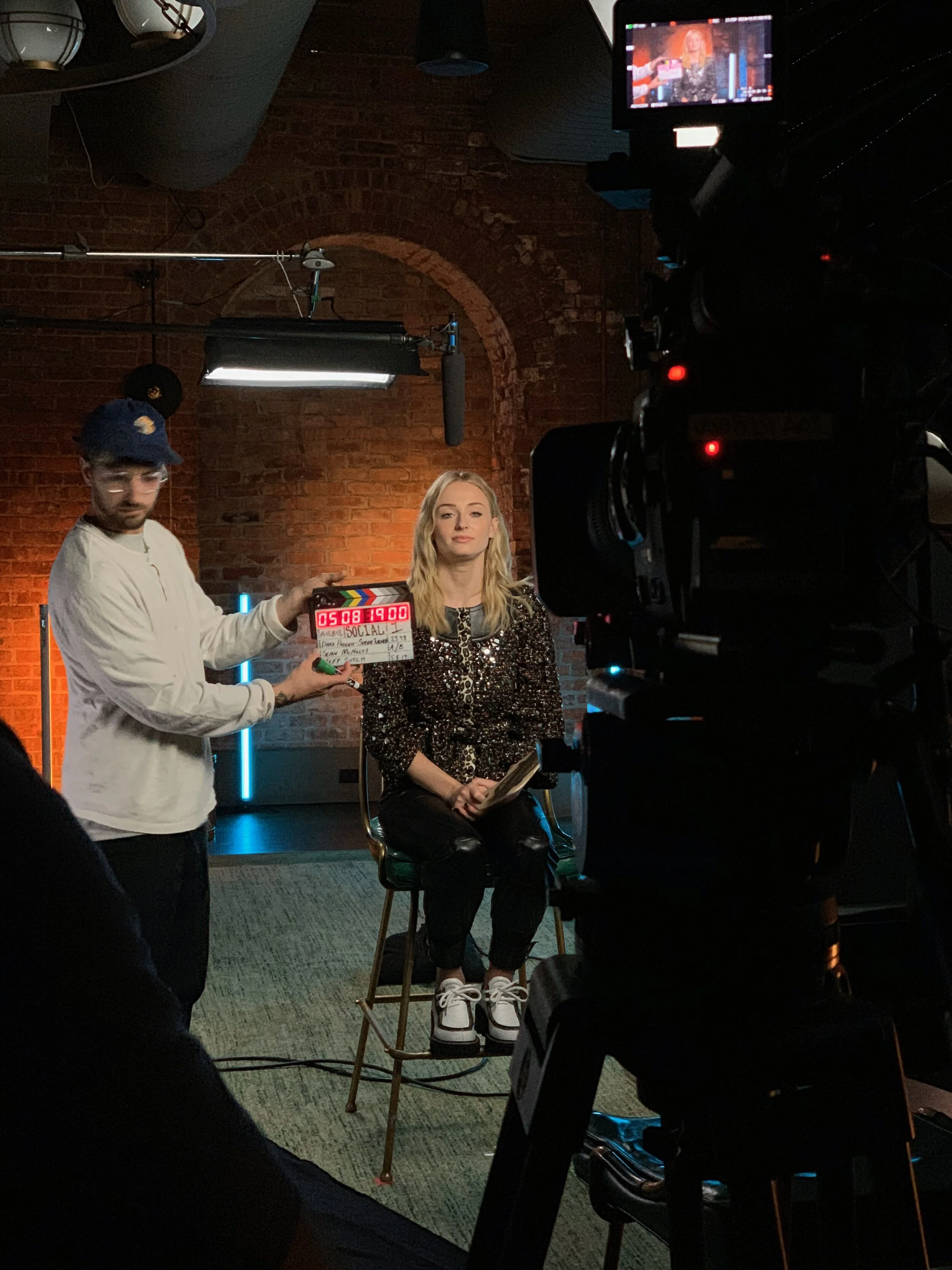 HBO shoot with Sophie Turner for Dark Phoenix